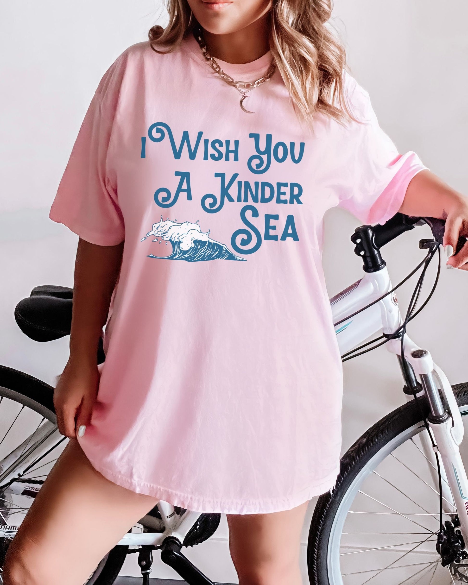 Kind Sea Comfort Colors® Shirt Kindness Quote Shirt Oceancore Nautical Shirt Aesthetic Beach Shirt MermaidCore Beachy Shirts Bookish Clothes