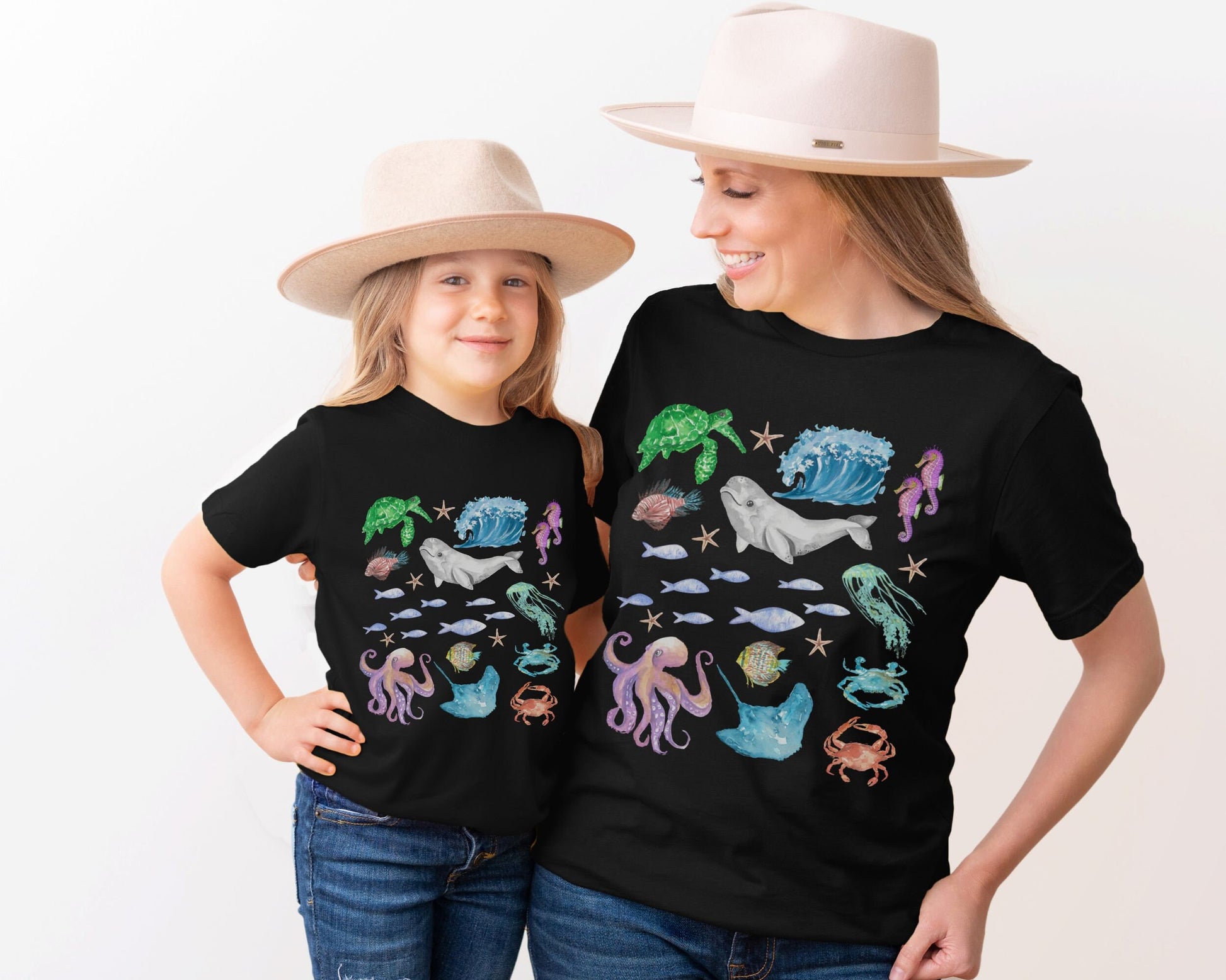 Ocean Shirt Kids Octopus Shirt Oceancore Mermaidcore Mermaid Core Mermaid Aesthetic Shirt Crustaceancore Summer Vacation Birthday Shirt Girl