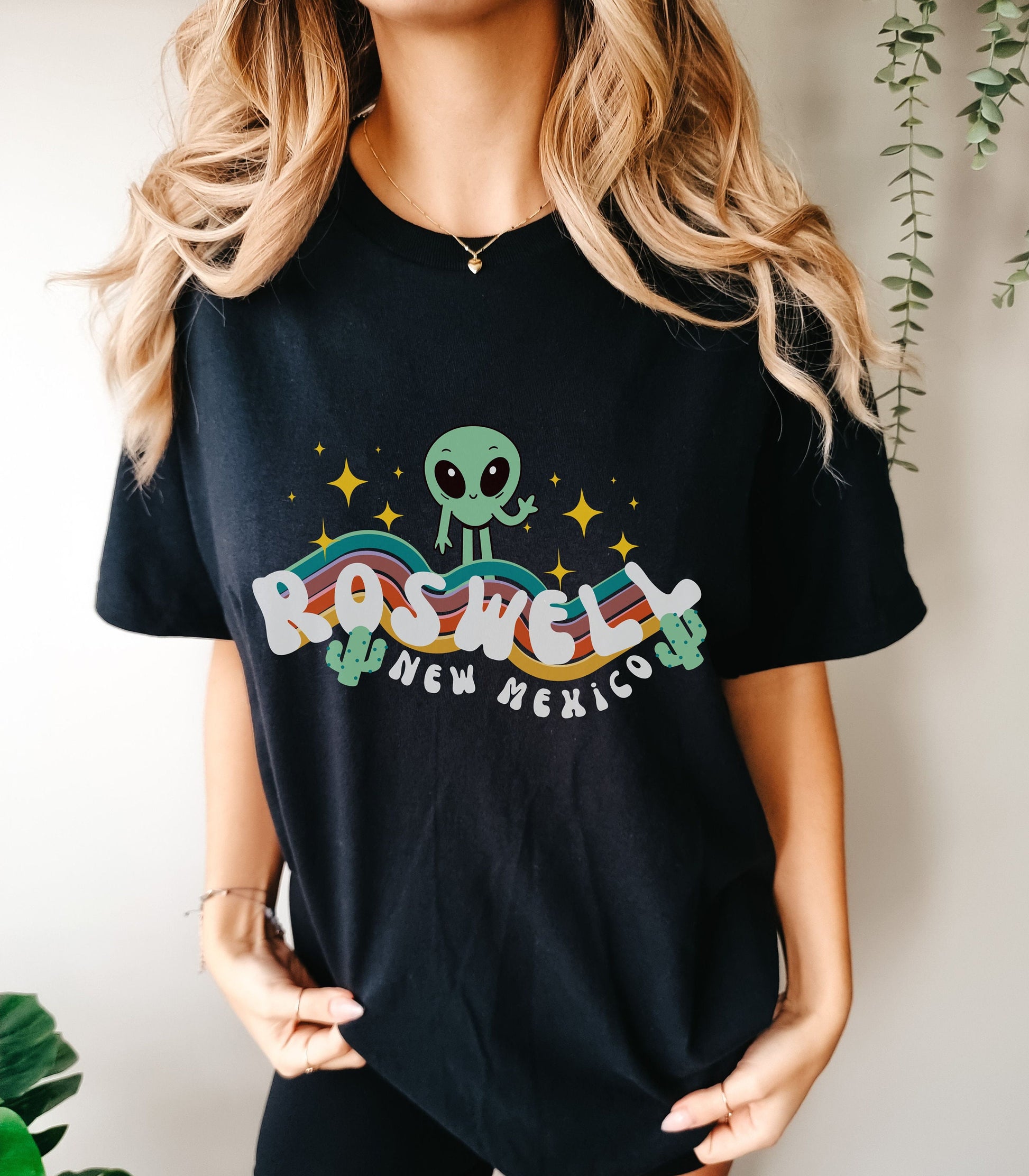 Roswell New Mexico Comfort Colors Retro Alien Shirt Cryptozoology Shirt Alien T Shirt UFO Shirt Aesthetic Southwestern Travel Graphic Tee