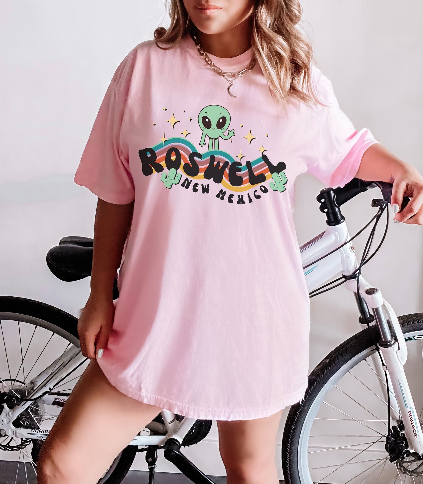 Roswell New Mexico Comfort Colors Retro Alien Shirt Cryptozoology Shirt Alien T Shirt UFO Shirt Aesthetic Southwestern Travel Graphic Tee