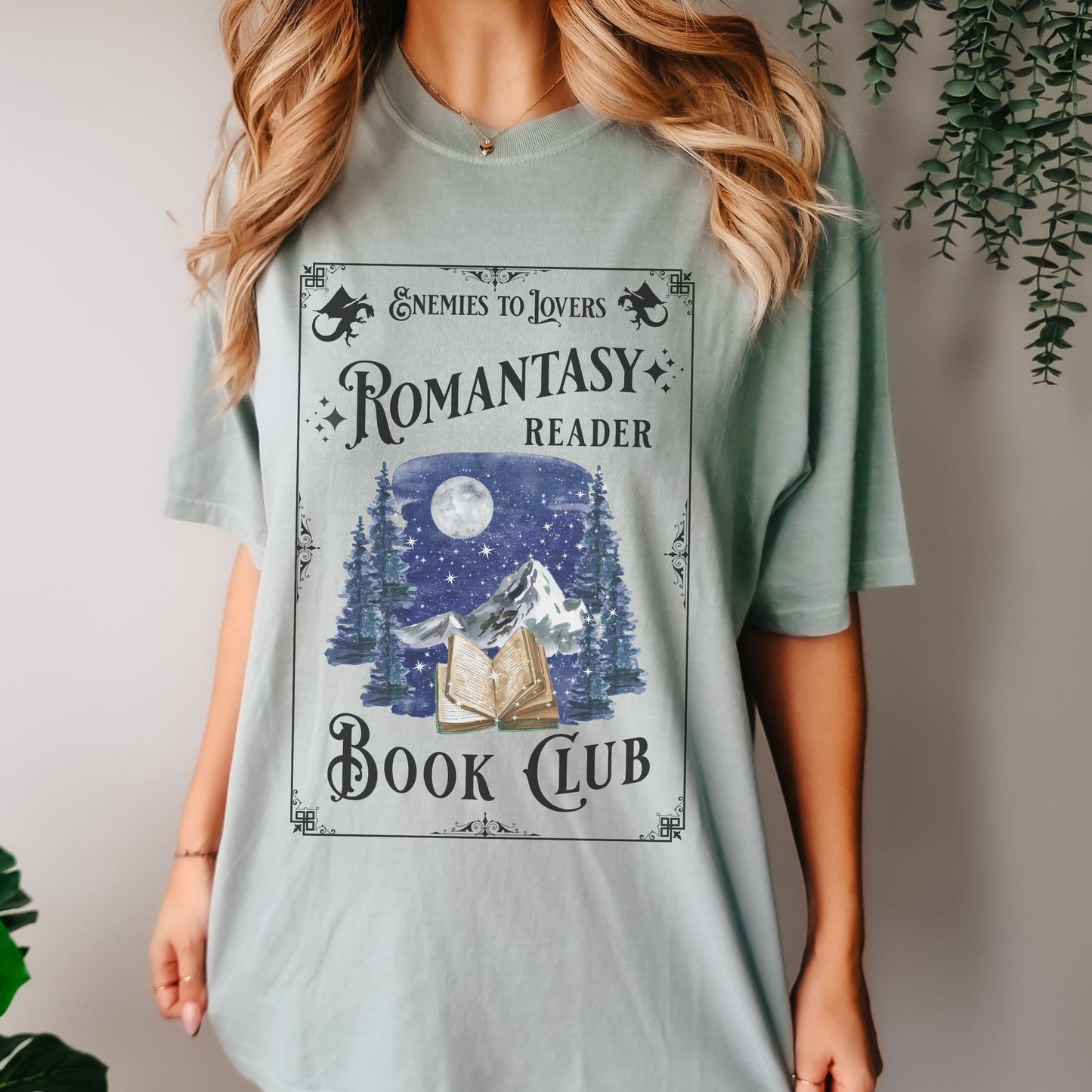 Romantasy Reader Book Club Shirt, Enemies To Lovers, Book Tropes Shirt, Booklover Gift, Spicy Book Fantasy Romance Bookish Things Smut Shirt