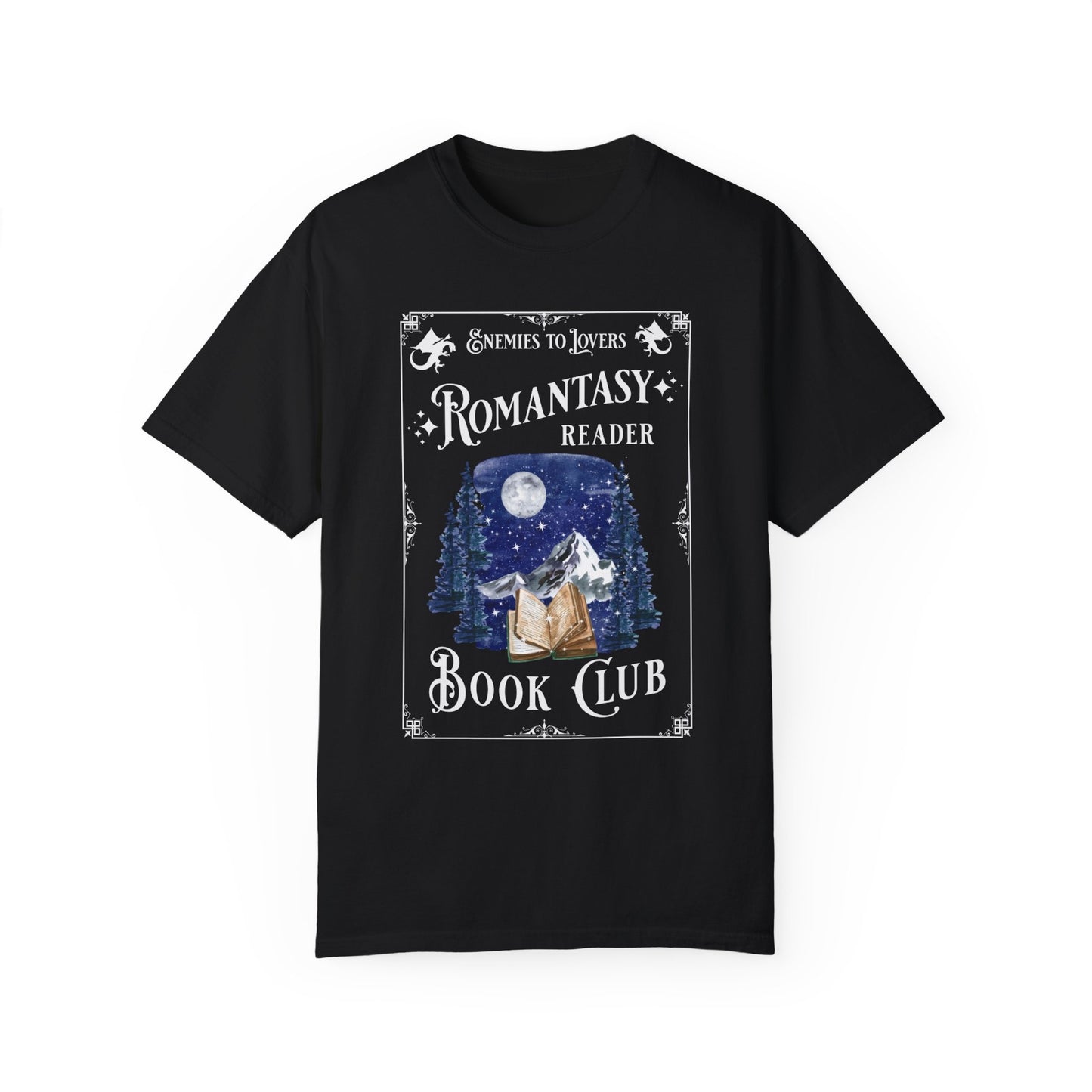 Romantasy Reader Book Club Shirt, Enemies To Lovers, Book Tropes Shirt, Booklover Gift, Spicy Book Fantasy Romance Bookish Things Smut Shirt