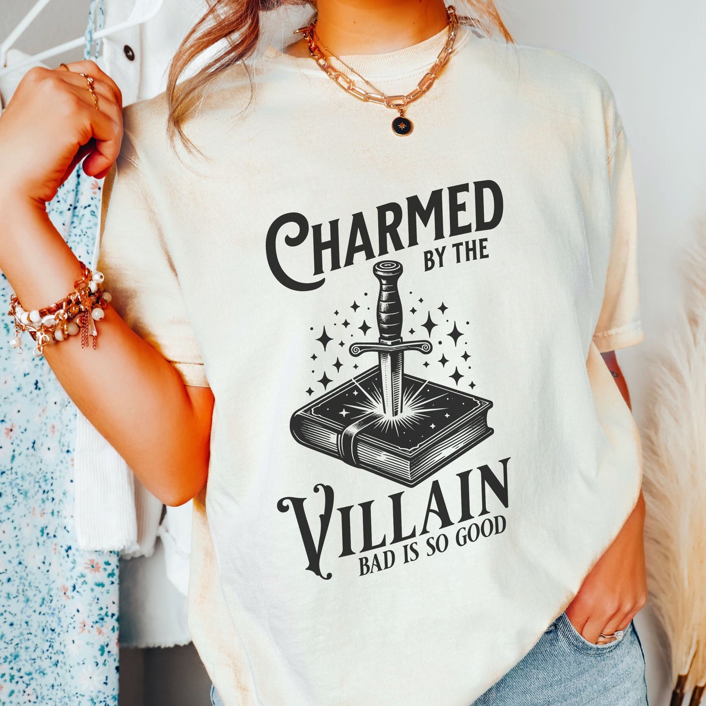 Villain Shirt Comfort Colors Book Lover Tshirt Enemies To Lovers Dark Romance Bookish Things Romantasy Reader Spicy Books Dark Academia Tee