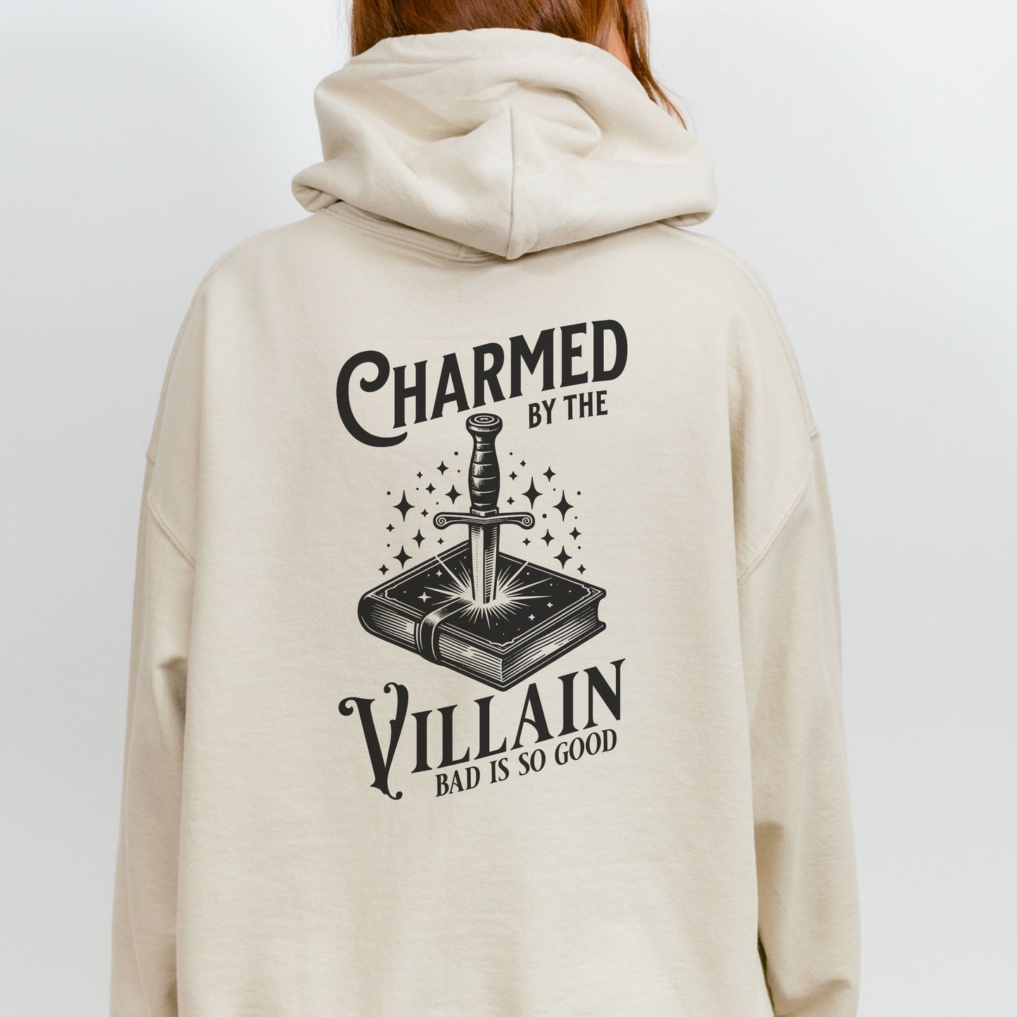 Villain Shirt, Dark Romance Sweatshirt Reading Hoodie Enemies To Lovers Bookish Things Booktok Smut Romantasy Reader Spicy Books Hoodie