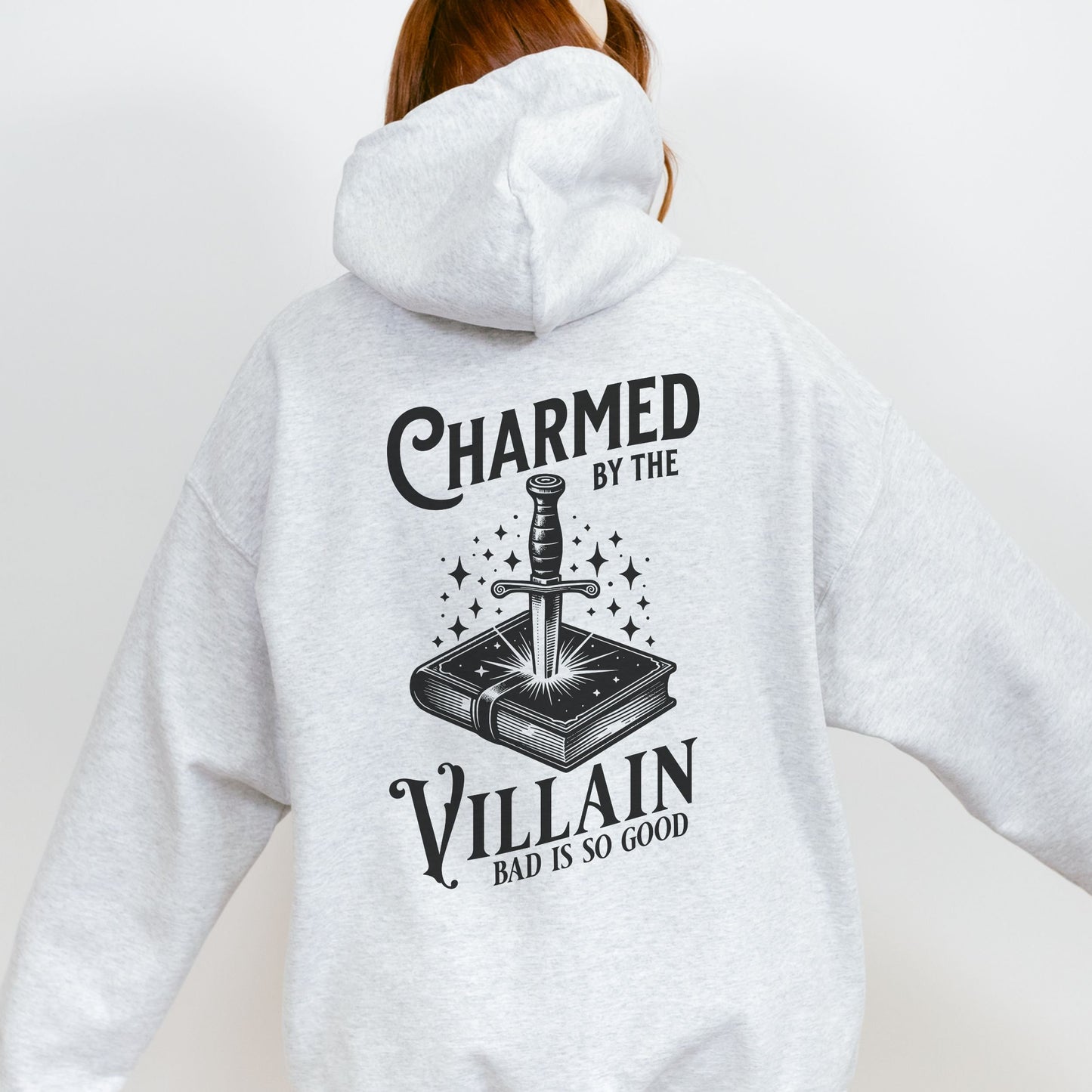 Villain Shirt, Dark Romance Sweatshirt Reading Hoodie Enemies To Lovers Bookish Things Booktok Smut Romantasy Reader Spicy Books Hoodie