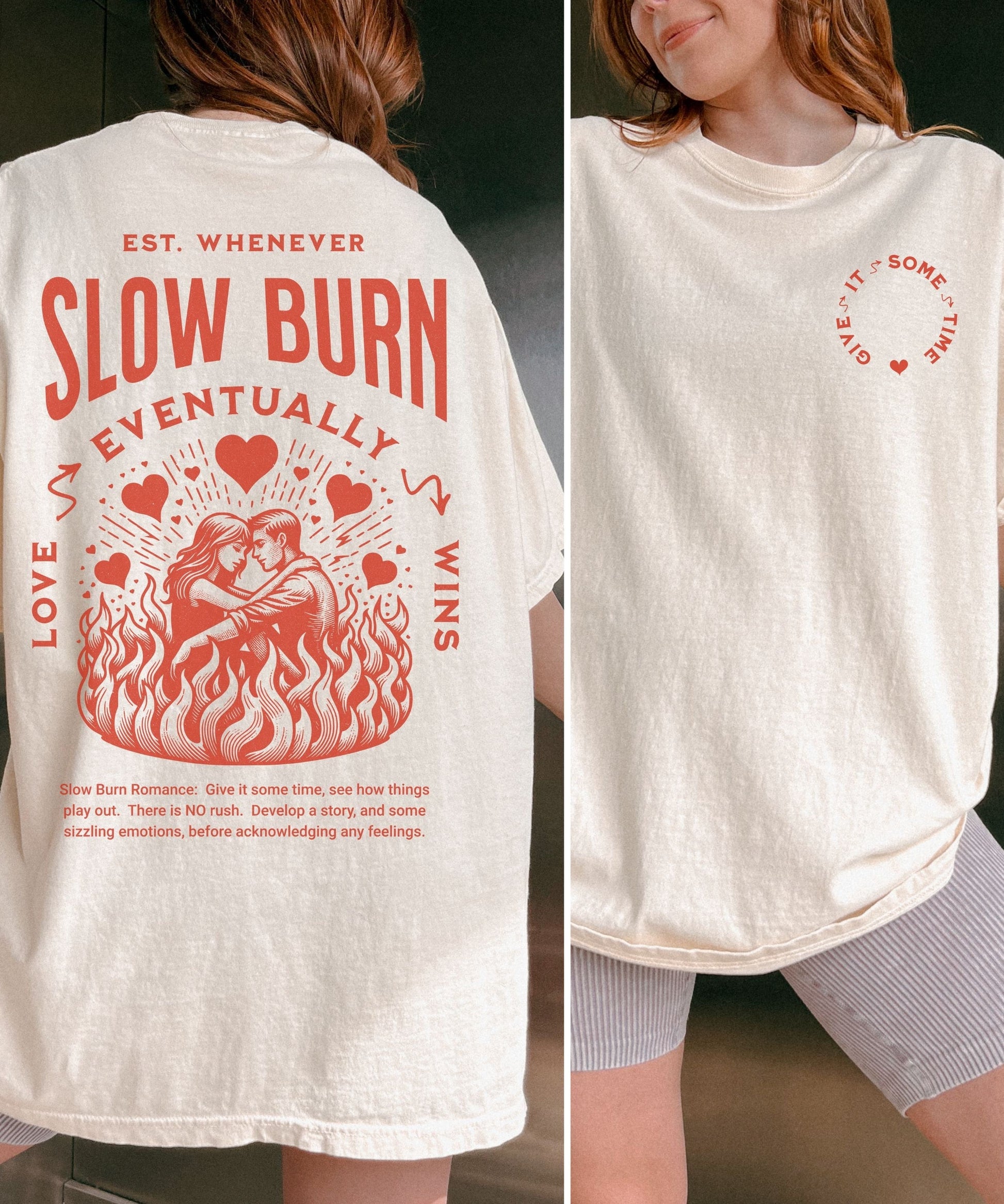 Slow Burn Enemies To Lovers Book Tropes Shirt downtown girl Dark Romance Smut Shirt Romantasy Reader Bookish Things Fantasy Romance Gift