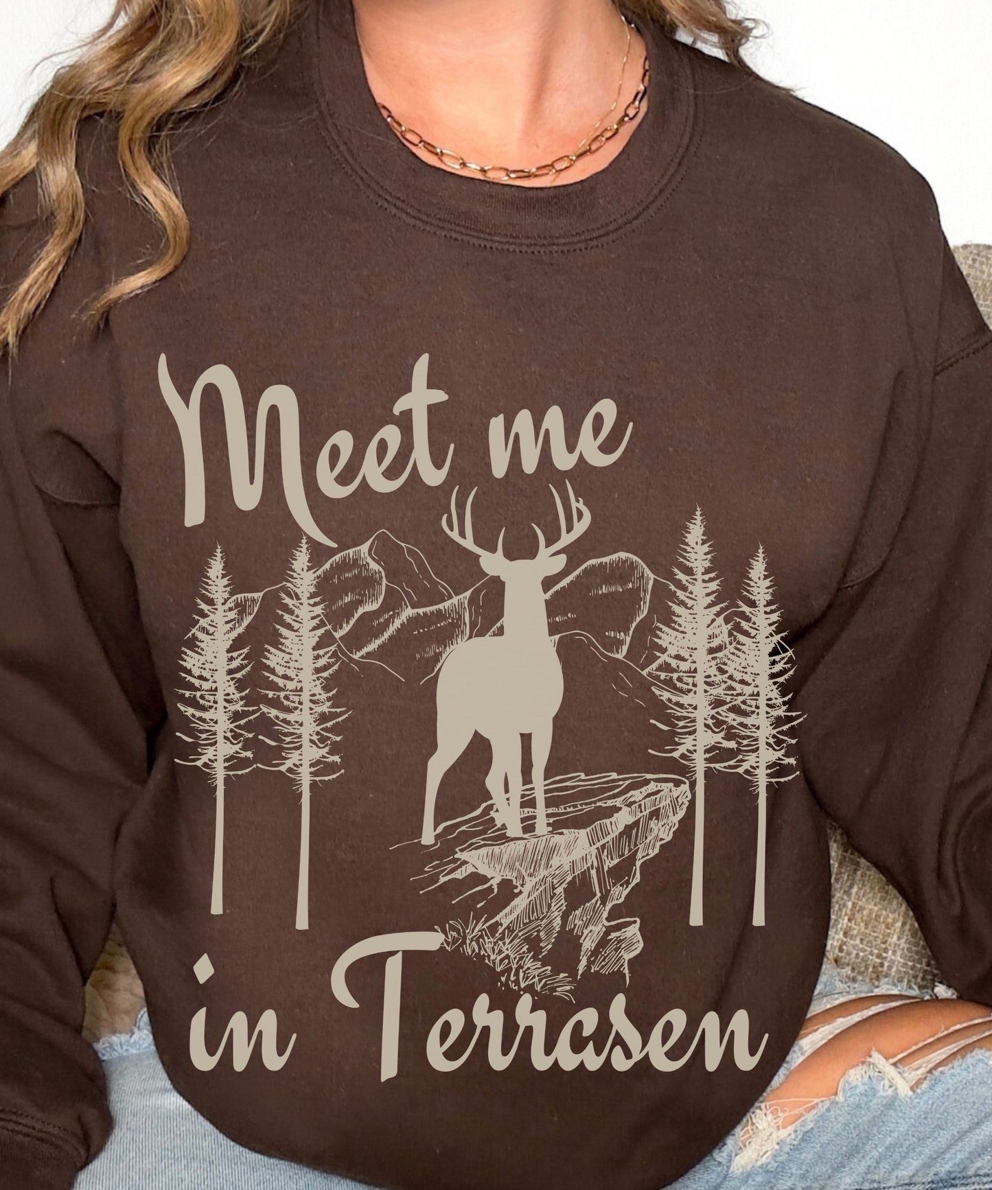 Meet Me In Terrasen Throne of Glass Sweatshirt