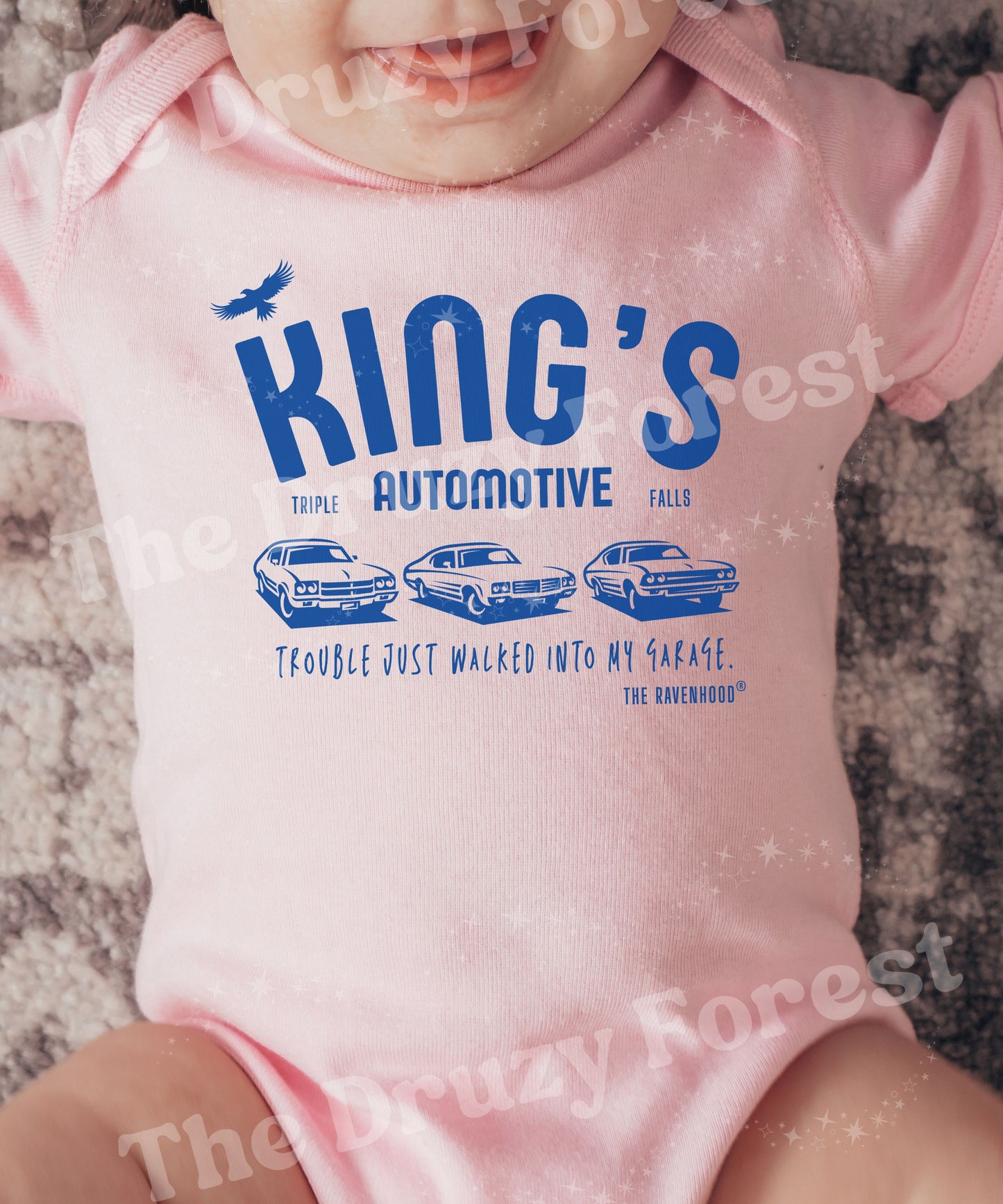 King's Automotive Ravenhood Baby, Licensed Kate Stewart Book Merch