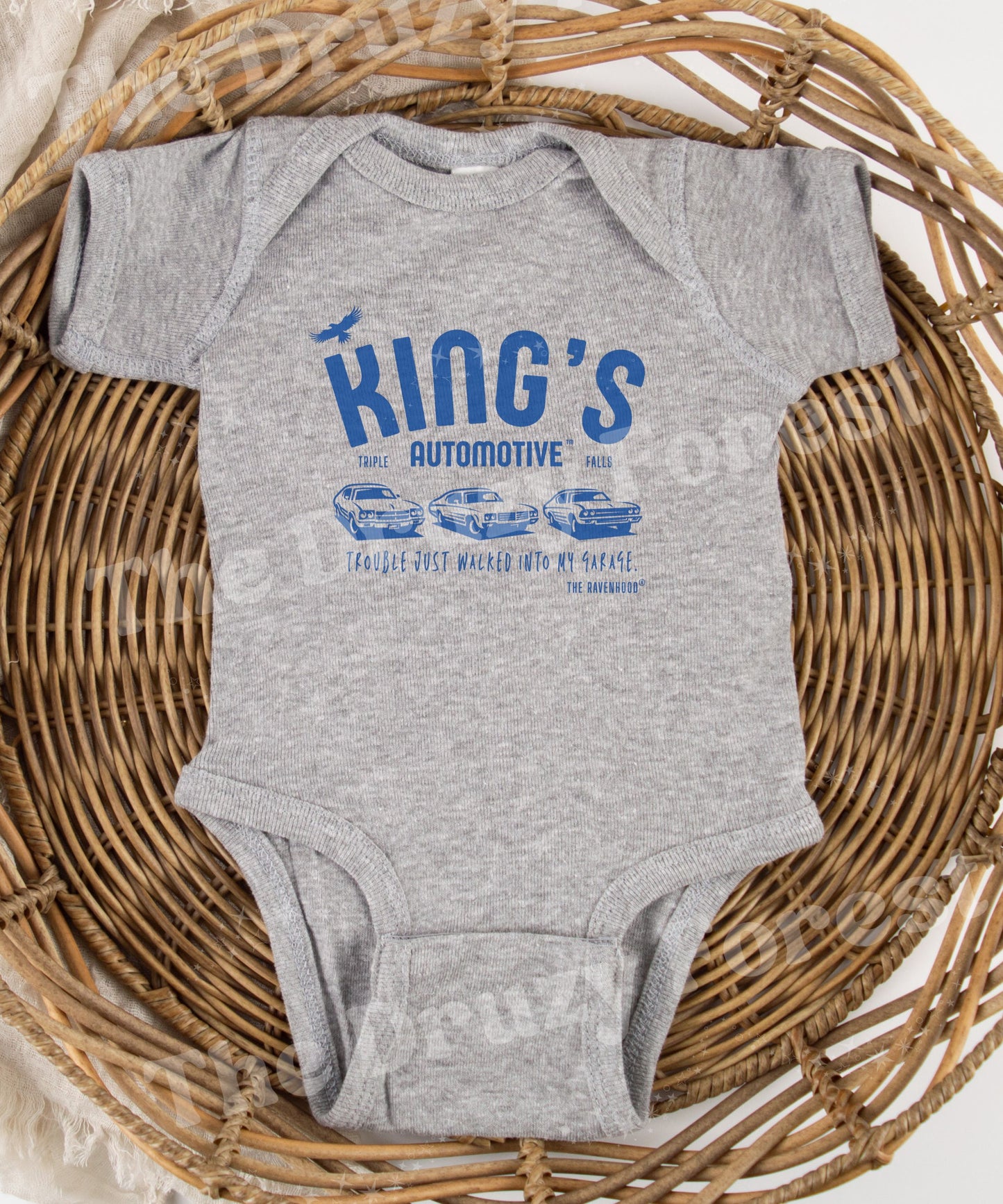 King's Automotive Ravenhood Baby, Licensed Kate Stewart Book Merch