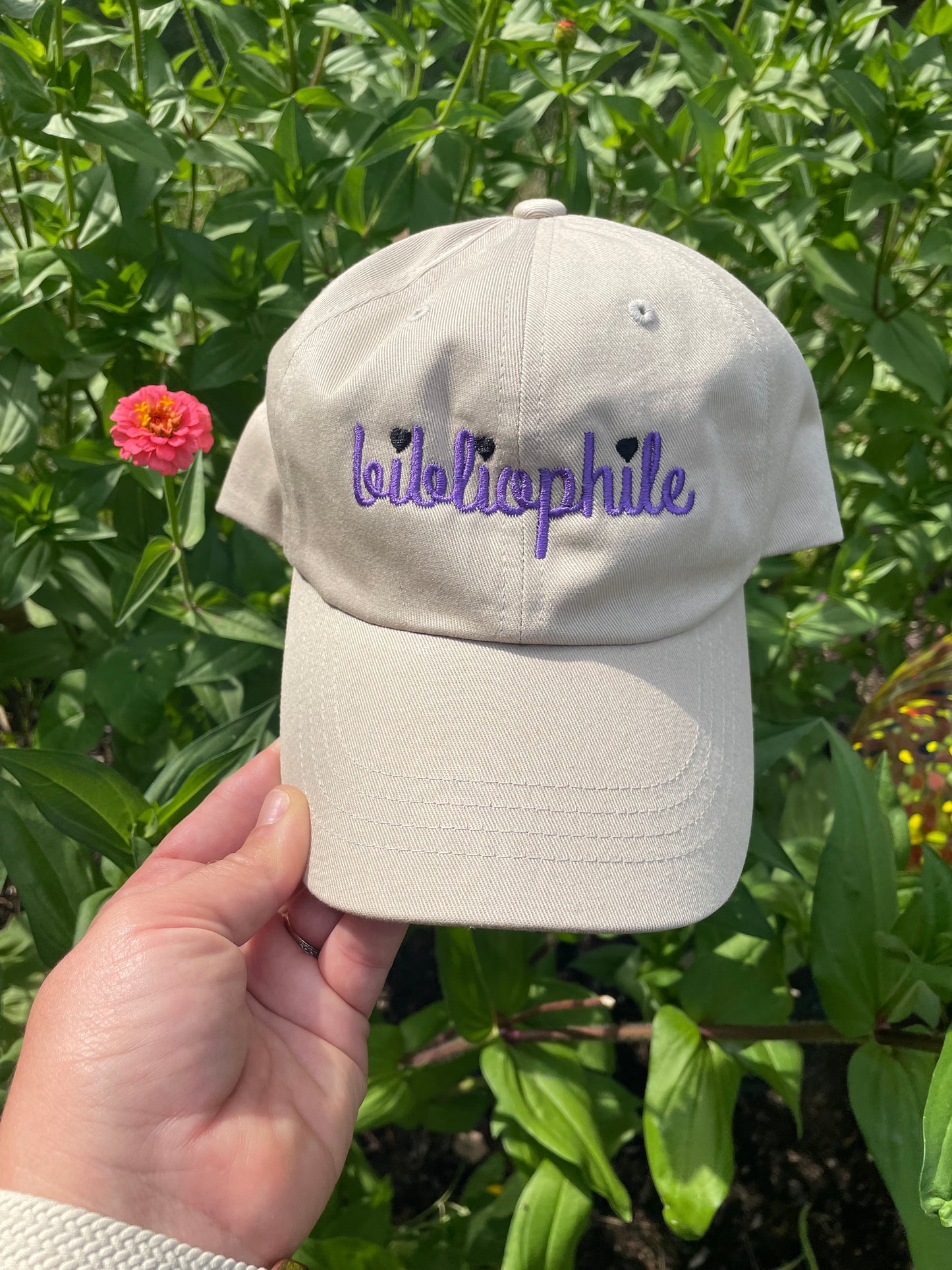 Bibliophile Embroidered Hat