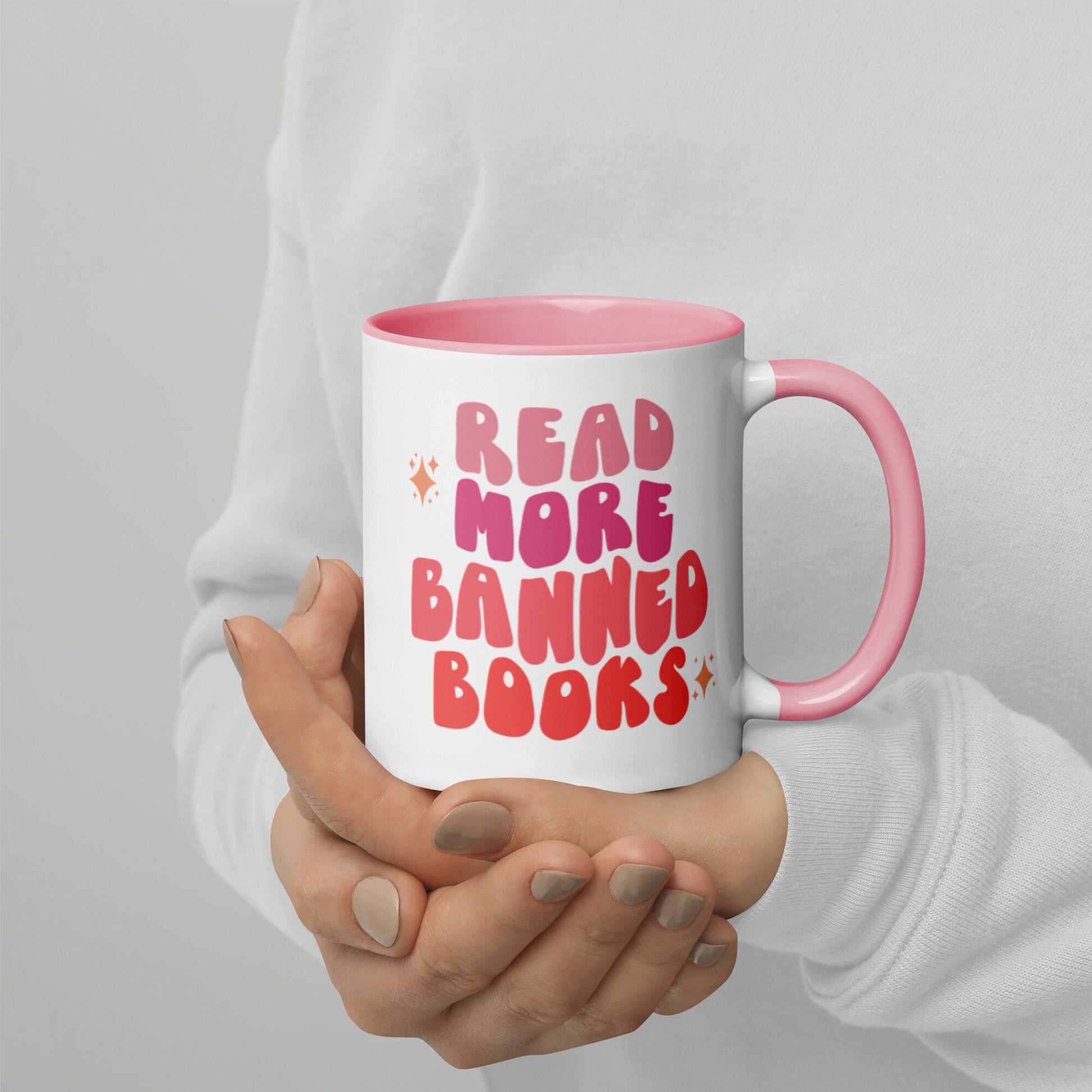 Book Lover Mug, Read More Banned Books, Gift for Librarian, Banned Books, Book Coffee Mug, Reading Coffee Cup, Gift for Book Worm