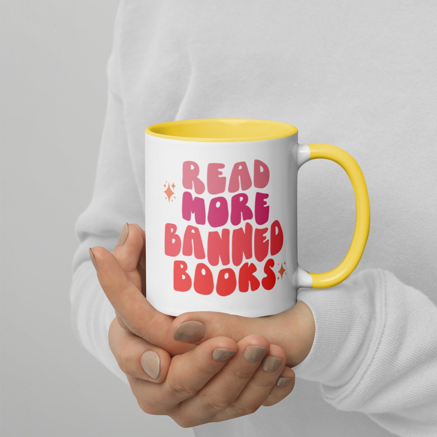 Book Lover Mug, Read More Banned Books, Gift for Librarian, Banned Books, Book Coffee Mug, Reading Coffee Cup, Gift for Book Worm