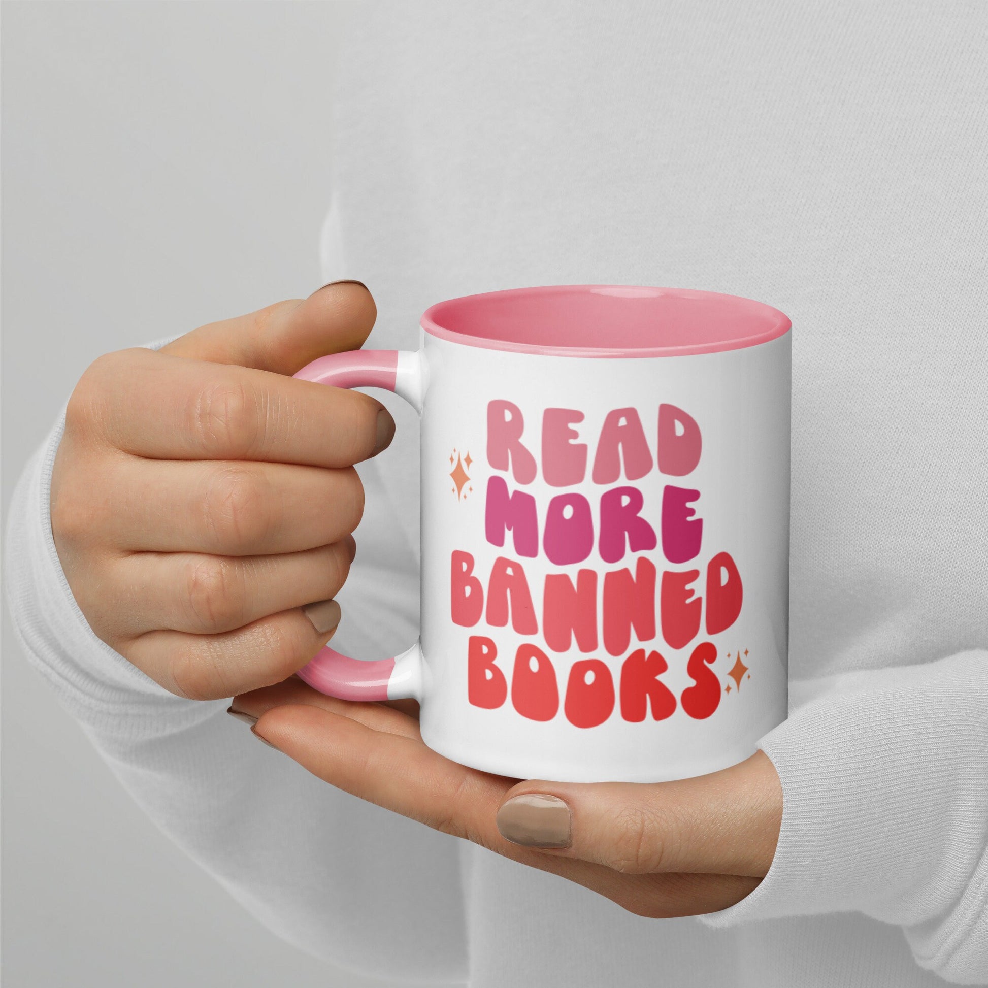 Book Lover Mug, Read More Banned Books, Gift for Librarian, Banned Books, Book Coffee Mug, Reading Coffee Cup, Gift for Book Worm