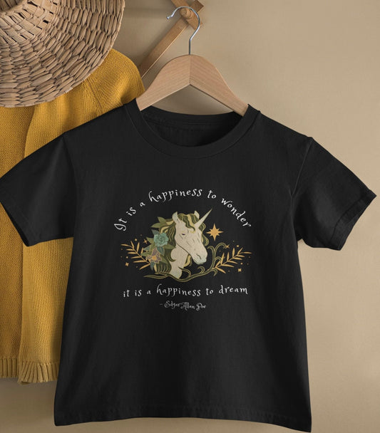 Poet Shirt Poetry Baby Edgar Allan Poe Baby Cottagecore Baby Woodland Baby Academia Baby Unicorn Baby Bodysuit Literary Gifts Light Academia