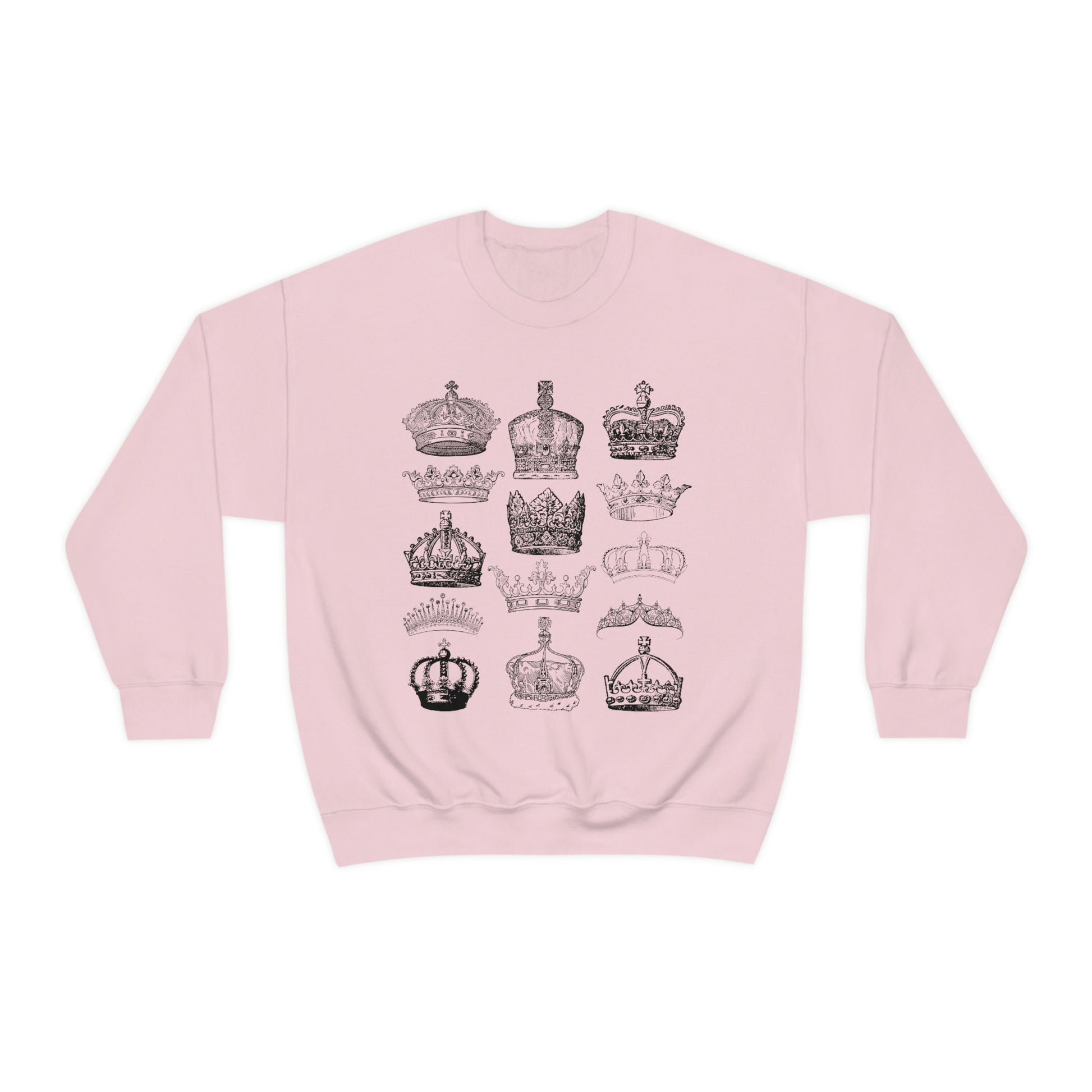 Royal Crown Sweatshirt, Regency Romance Shirt King and Queen Royal Core Royalcore Clothes Renaissance Academia Historical Fantasy Romance