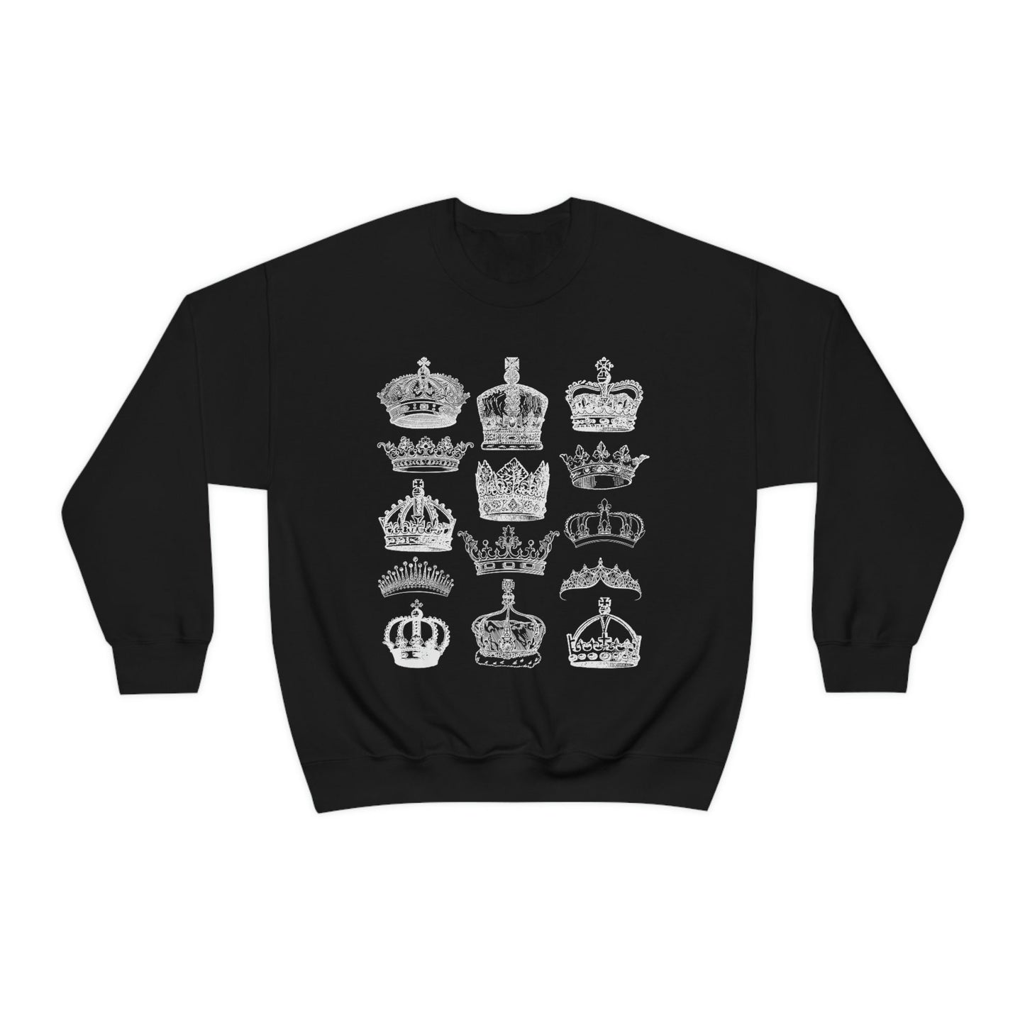 Royal Crown Sweatshirt, Regency Romance Shirt King and Queen Royal Core Royalcore Clothes Renaissance Academia Historical Fantasy Romance