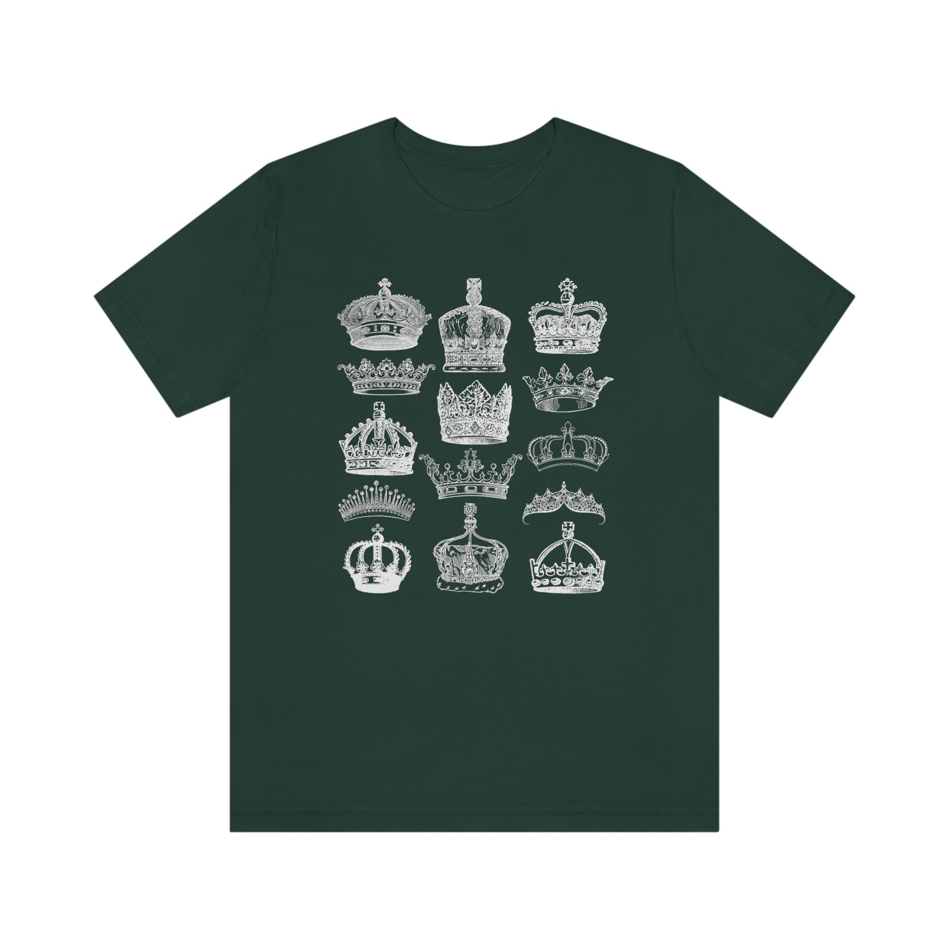 Regency Romance Royal Crown Shirt, King and Queen Renaissance Shirt Royal Core Aesthetic Royalcore Royal Grunge Fairy Grunge Academia Tshirt