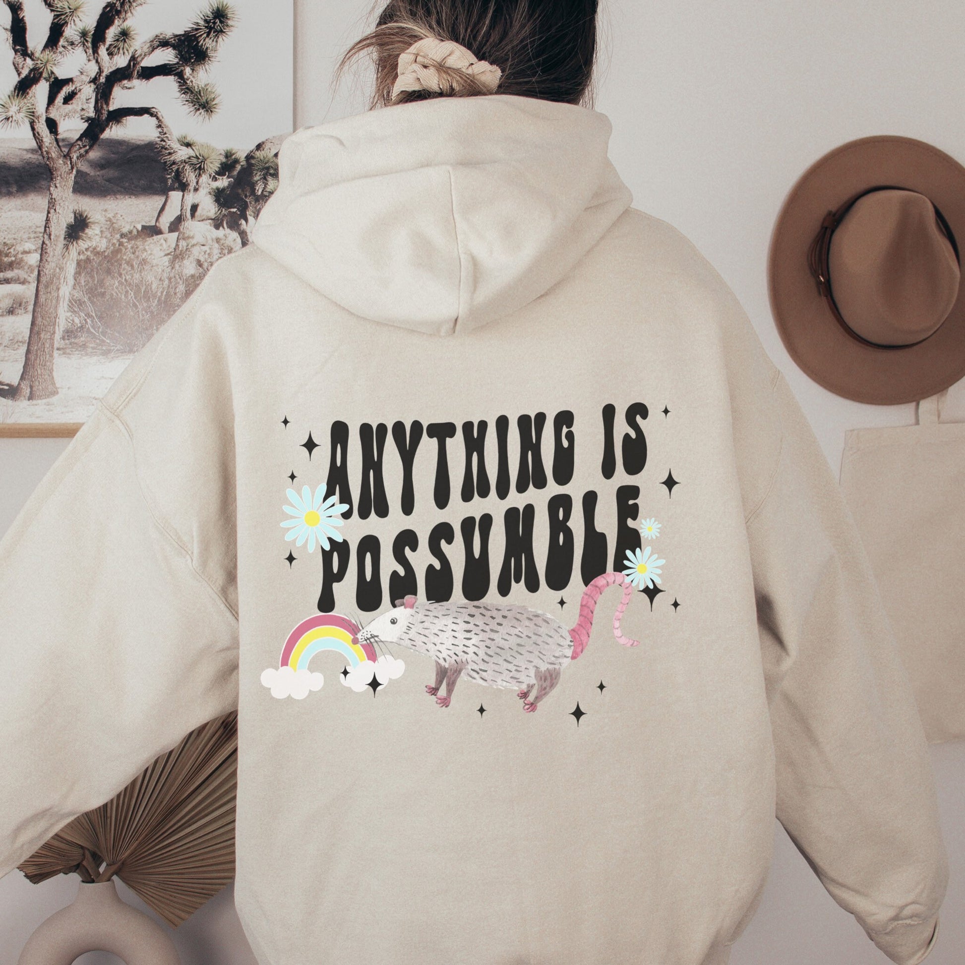 Possum Shirt, Possum Sweatshirt, Opossum Hoodie, Opossum Shirt, Preppy Clothes, Preppy Hoodie, Aesthetic Hoodie, Positive Hoodie