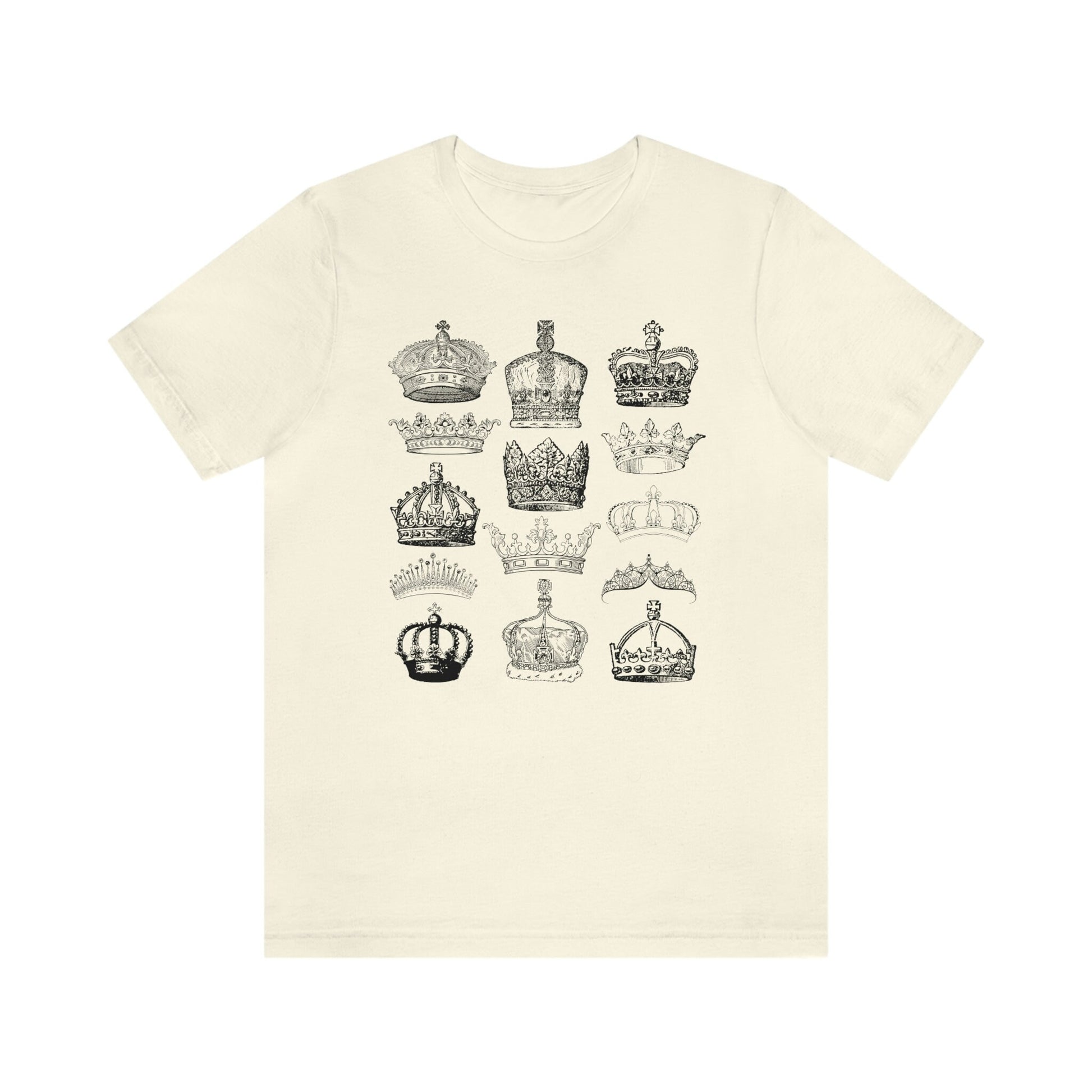 Regency Romance Royal Crown Shirt, King and Queen Renaissance Shirt Royal Core Aesthetic Royalcore Royal Grunge Fairy Grunge Academia Tshirt