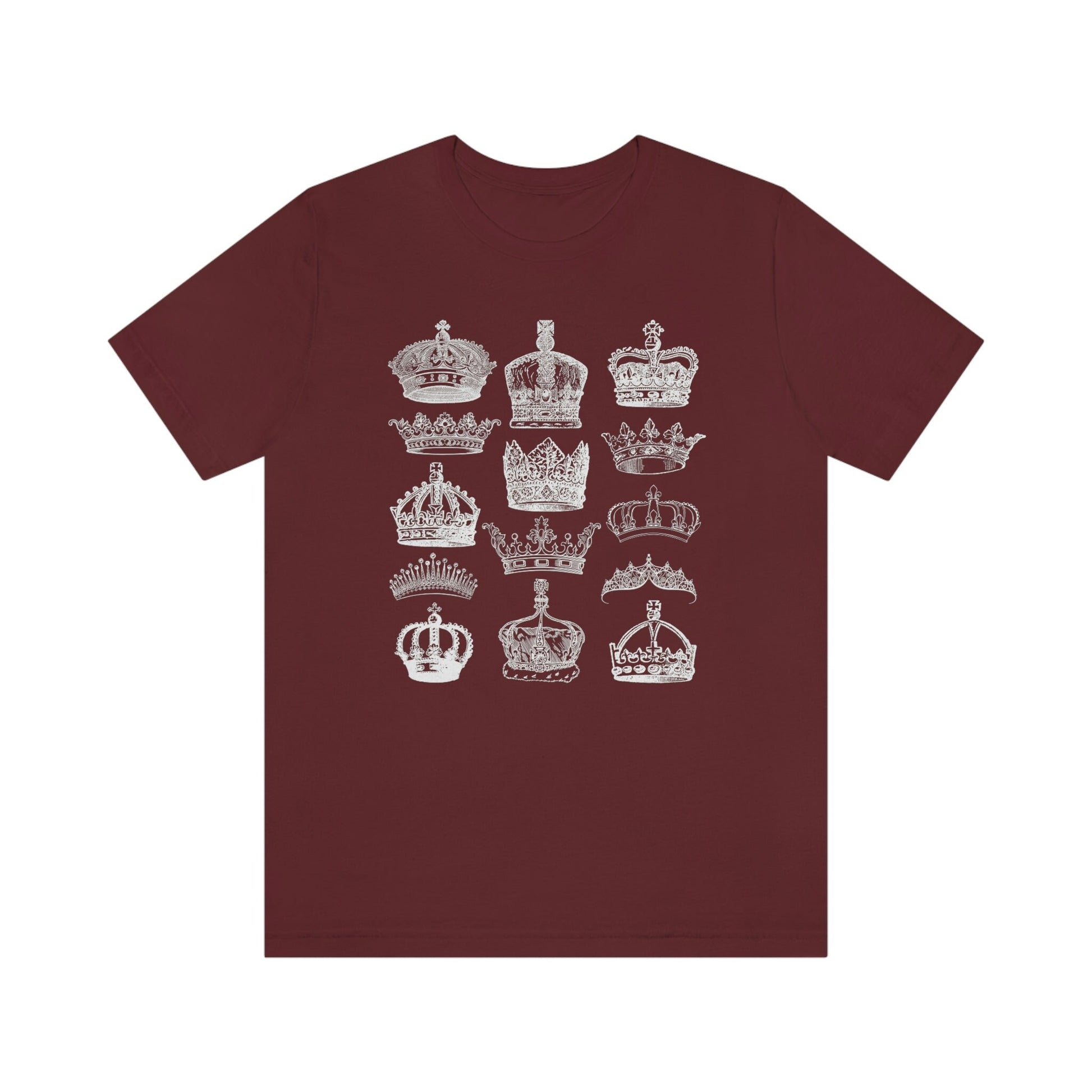 Regency Romance Royal Crown Shirt, King and Queen Renaissance Shirt Royal Core Aesthetic Royalcore Royal Grunge Fairy Grunge Academia Tshirt