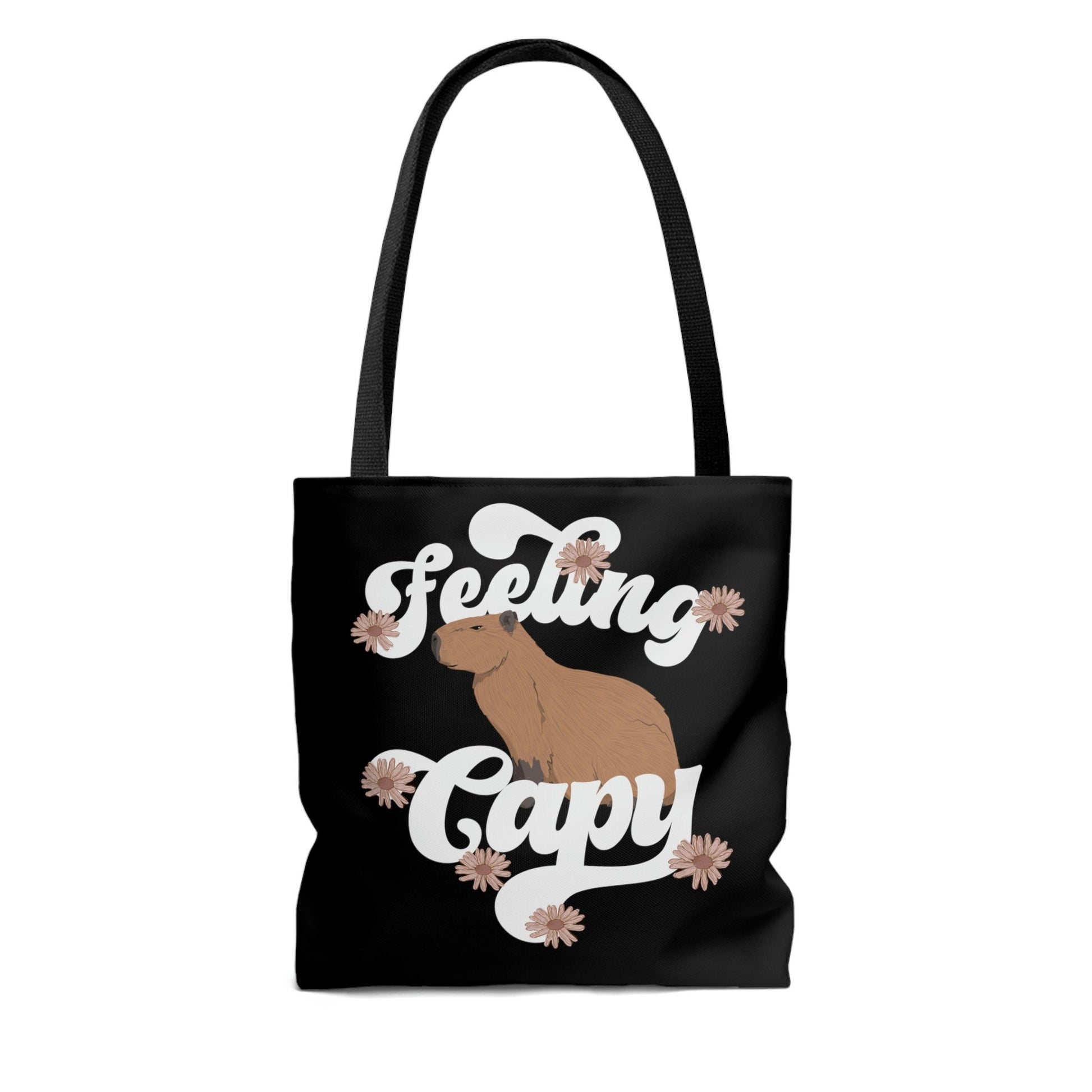 Capybara Tote Bag, Cute Animal Bag, Feeling Capy, Capybara Lover, Capybara Gift, Tween Girl Gifts, Animal Lover Gift, Capybara, Capybara Bag