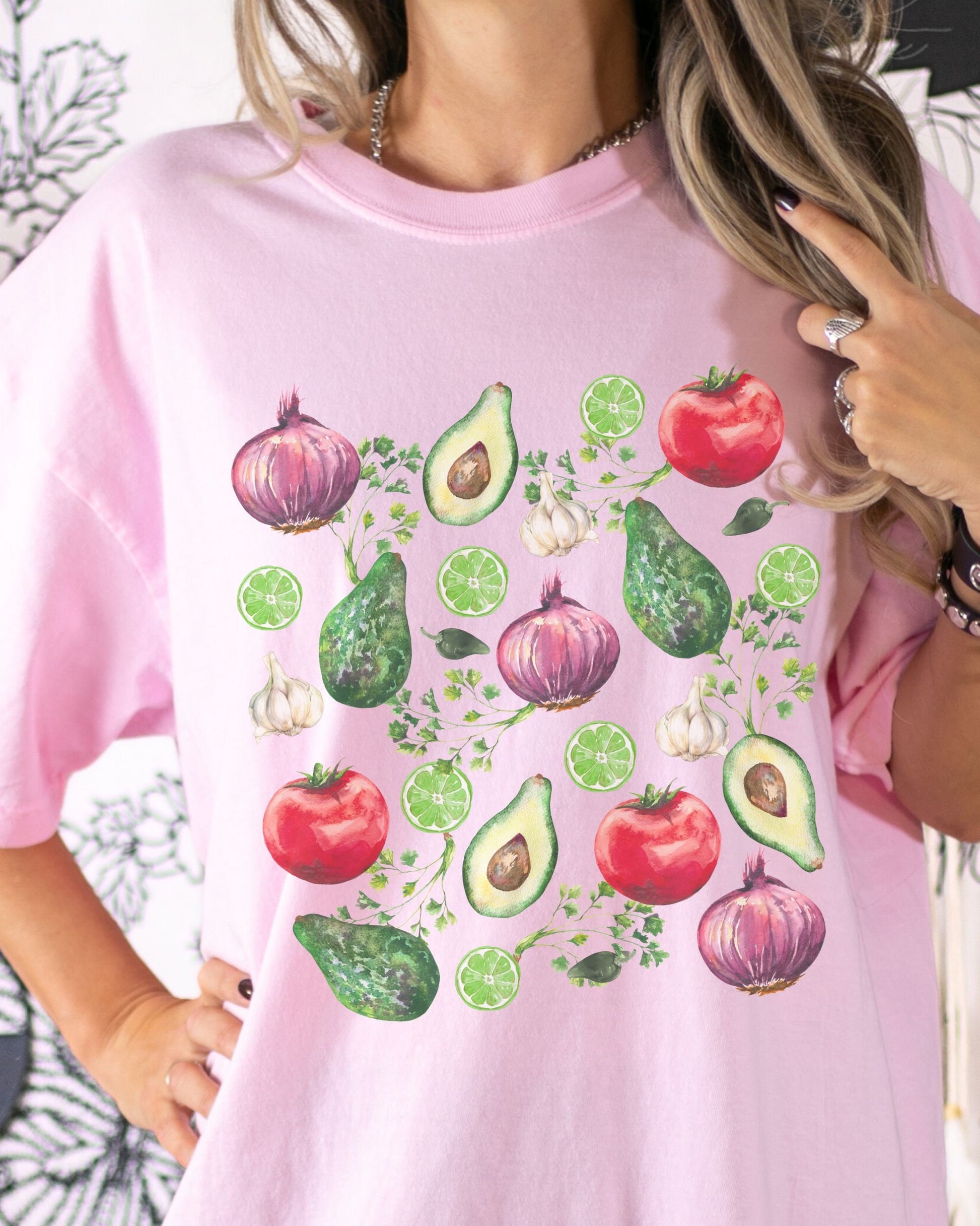 Guacamole Avocado Shirt, Vegetable Shirt, Tomato Shirt, Veggie Shirt, Foodie Shirt, Gardener TShirt Taco Tee Cinco DeMayo Fiesta Birthday