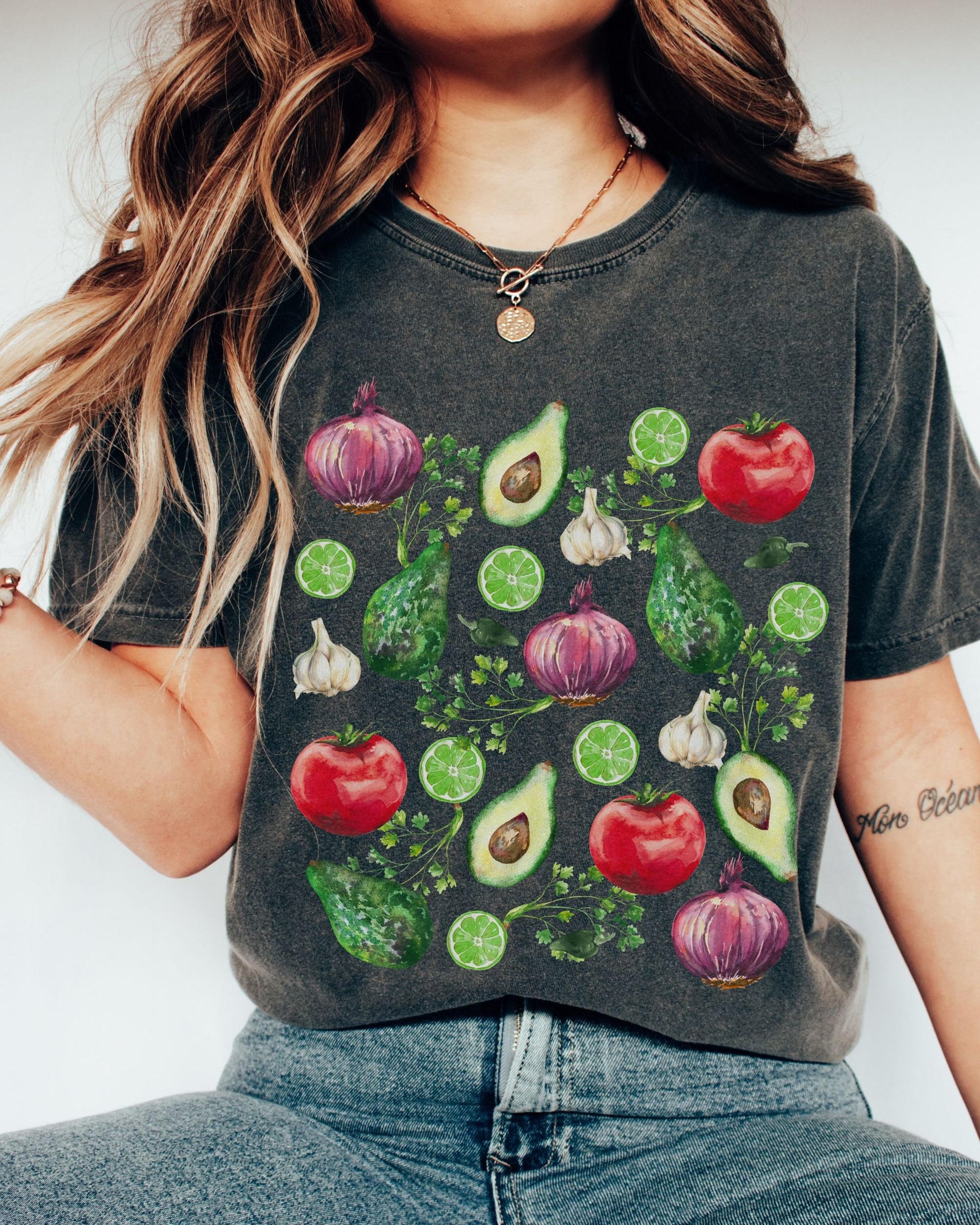 Guacamole Avocado Shirt, Vegetable Shirt, Tomato Shirt, Veggie Shirt, Foodie Shirt, Gardener TShirt Taco Tee Cinco DeMayo Fiesta Birthday