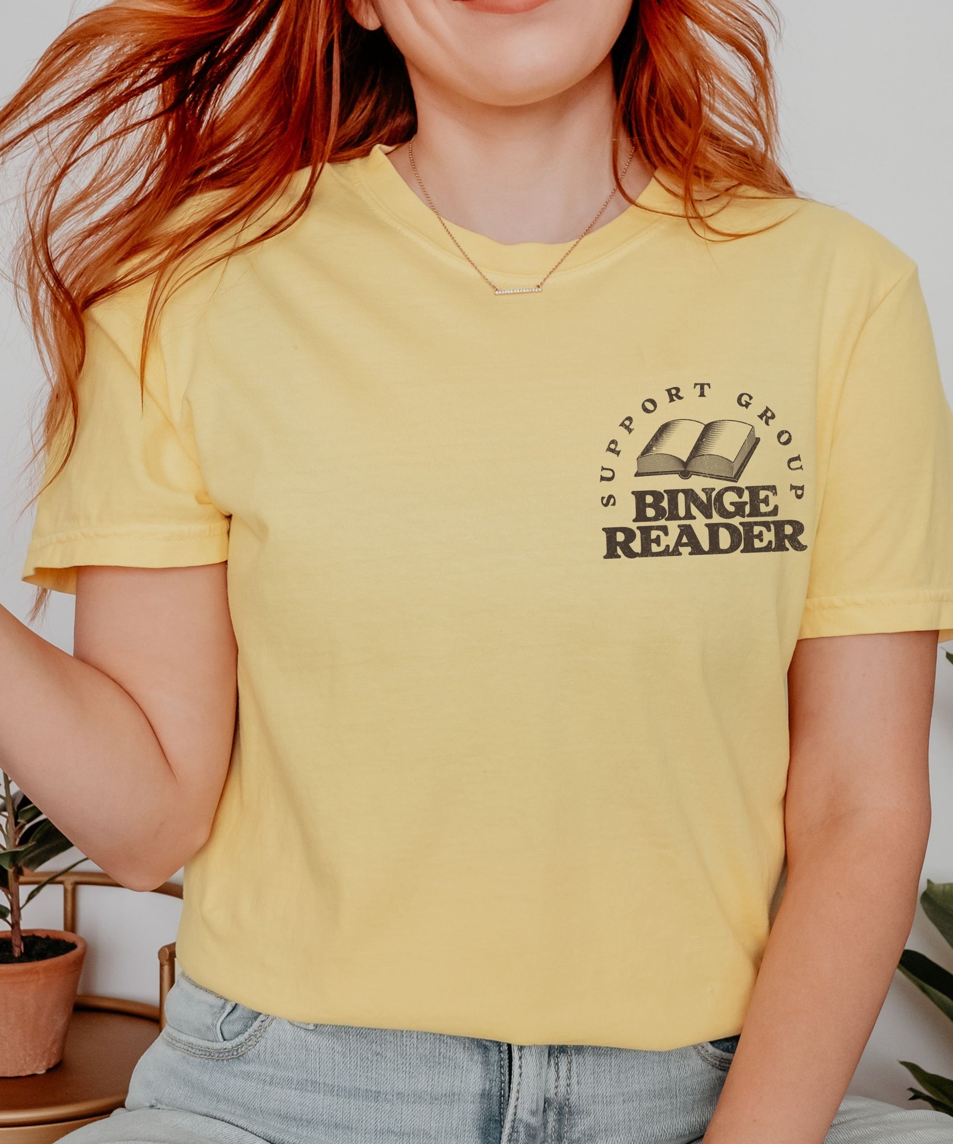 Binge Reader Support Group Shirt Bookish Things, Booktok Merch Romantasy Reader Book Club Shirt Bookish Tee Book Lover Gift Bookworm TShirt