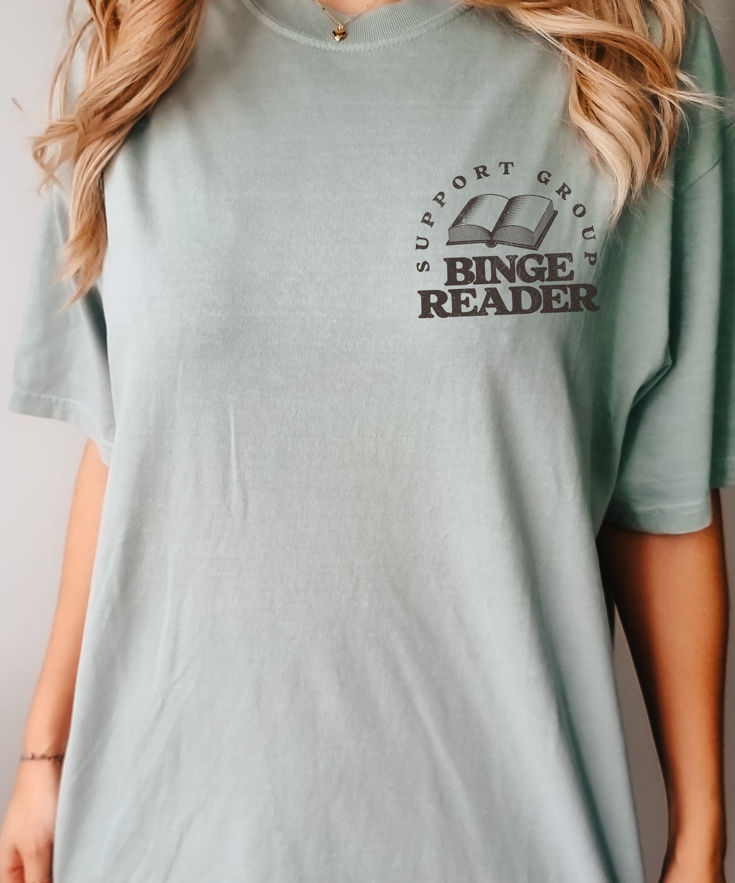 Binge Reader Support Group Shirt Bookish Things, Booktok Merch Romantasy Reader Book Club Shirt Bookish Tee Book Lover Gift Bookworm TShirt