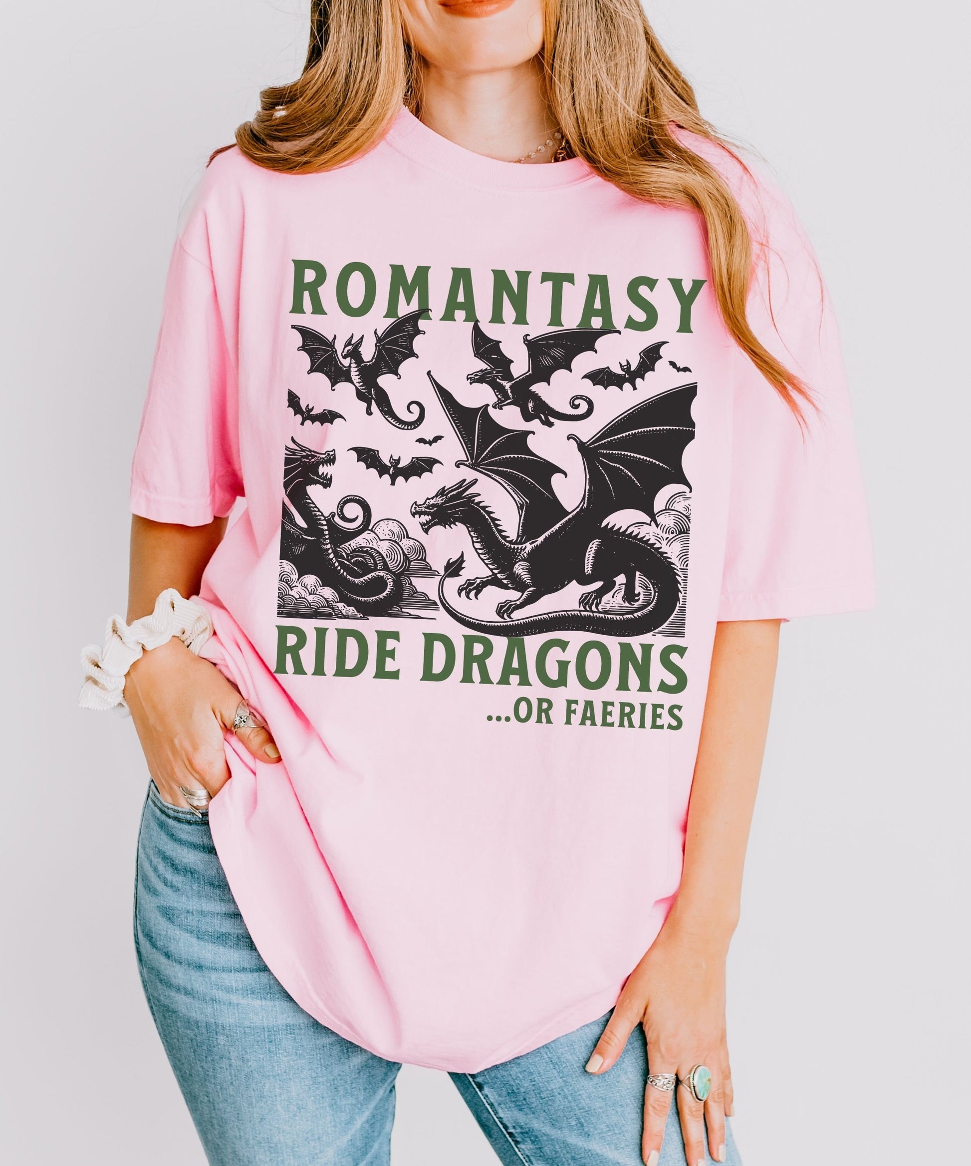 Romantasy Reader Dragon Rider Shirt Faerie Smut Shirt Bookstagram Dark Academia Booktok Merch Smut Gifts Spicy Books Fantasy Romance Tee