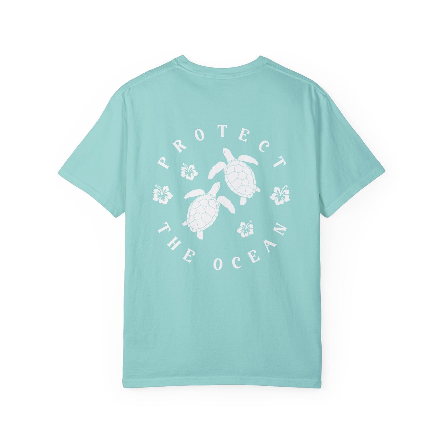 Protect The Ocean Sea Turtle Shirt, Mini Sea Turtle Shirt Ecology Shirt Mermaidcore Tee Mermaid Core Coconut Girl Beachy Shirt Preppy Stuff