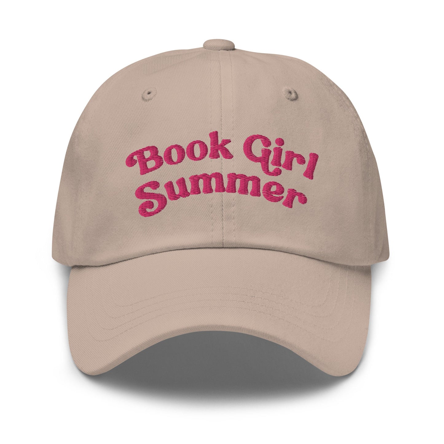 Book Girl Summer Embroidered Hat, Bookish Things, Hot Girls Read, Booklover Gifts Bookish Hat, Book Merch Beach Hat Lake Reading Hat