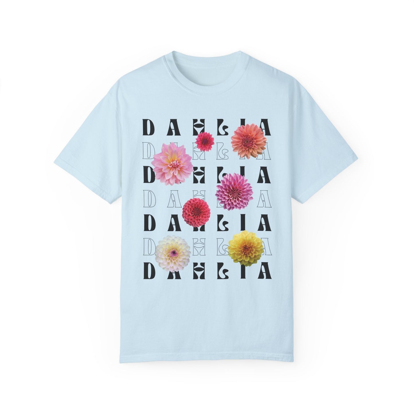 Dahlia Tshirt Garden Shirt, Dahlia Gifts Flower Gardener, Flower Farmer Wild Flower Shirt Forestcore Granola Girl Downtown Girl Preppy Stuff