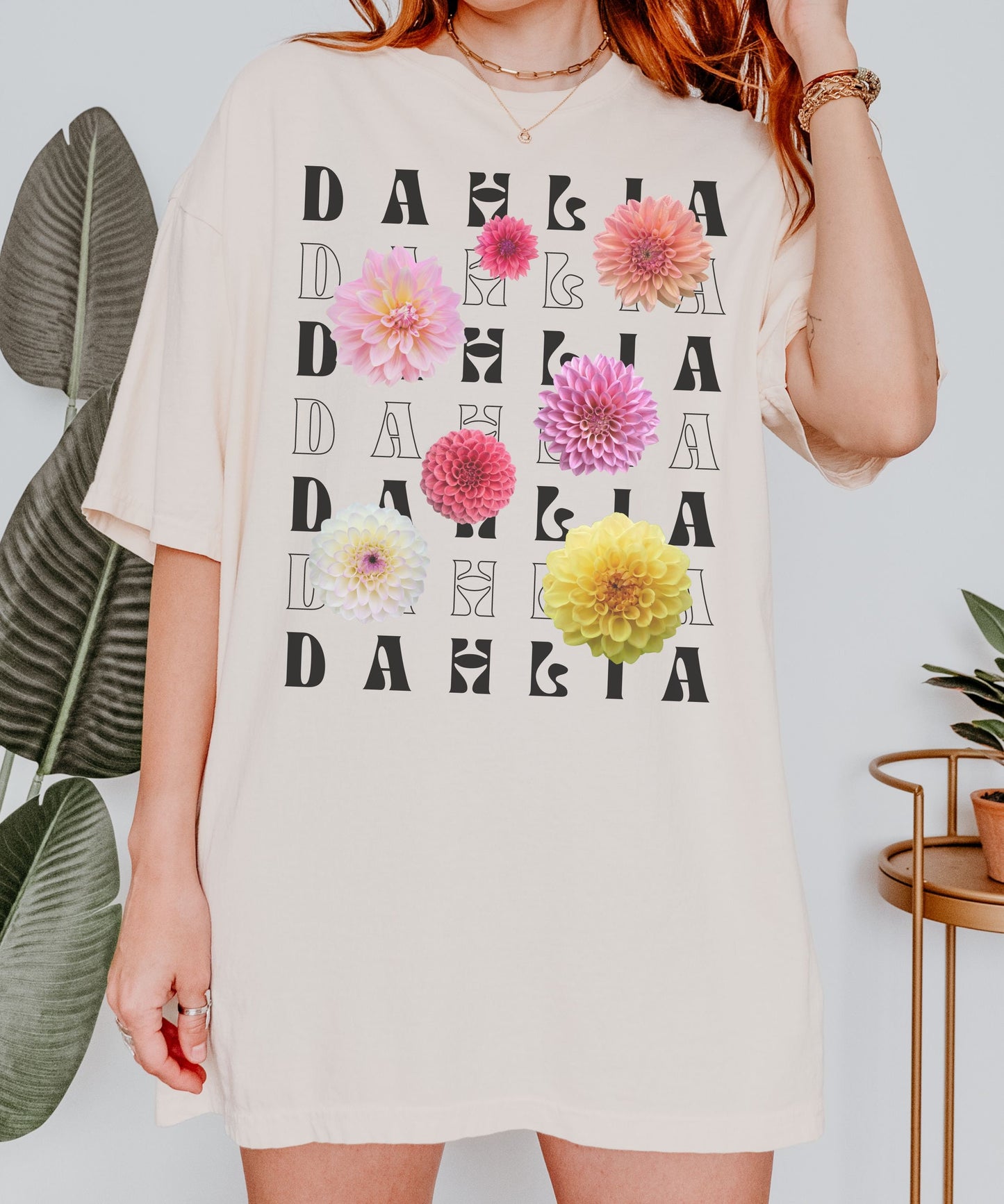 Dahlia Tshirt Garden Shirt, Dahlia Gifts Flower Gardener, Flower Farmer Wild Flower Shirt Forestcore Granola Girl Downtown Girl Preppy Stuff