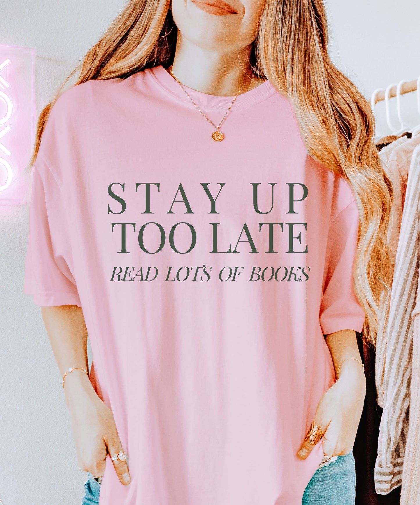 Stay Up Too Late Read Lots of Books Shirt, Born To Read, Romantasy TBR Shirt Romance Fantasy Reader Bookish Love Shirt Gifts For Book Lovers