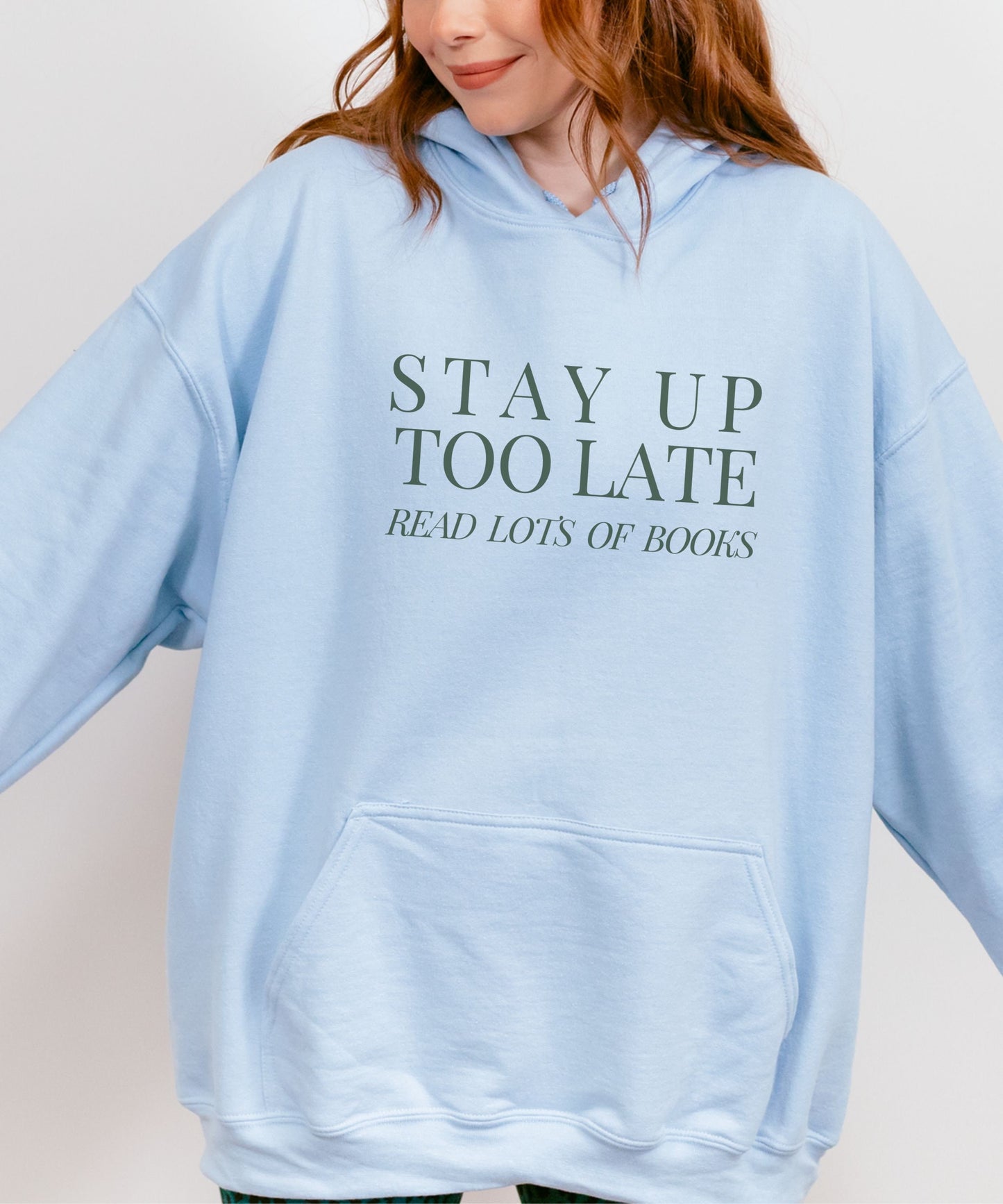 Stay Up Too Late Read Lots Of Books Hoodie, Born To Read, Romantasy Sweatshirt, TBR Spicy Books Fantasy Reader, Booklover Reading Hoodie