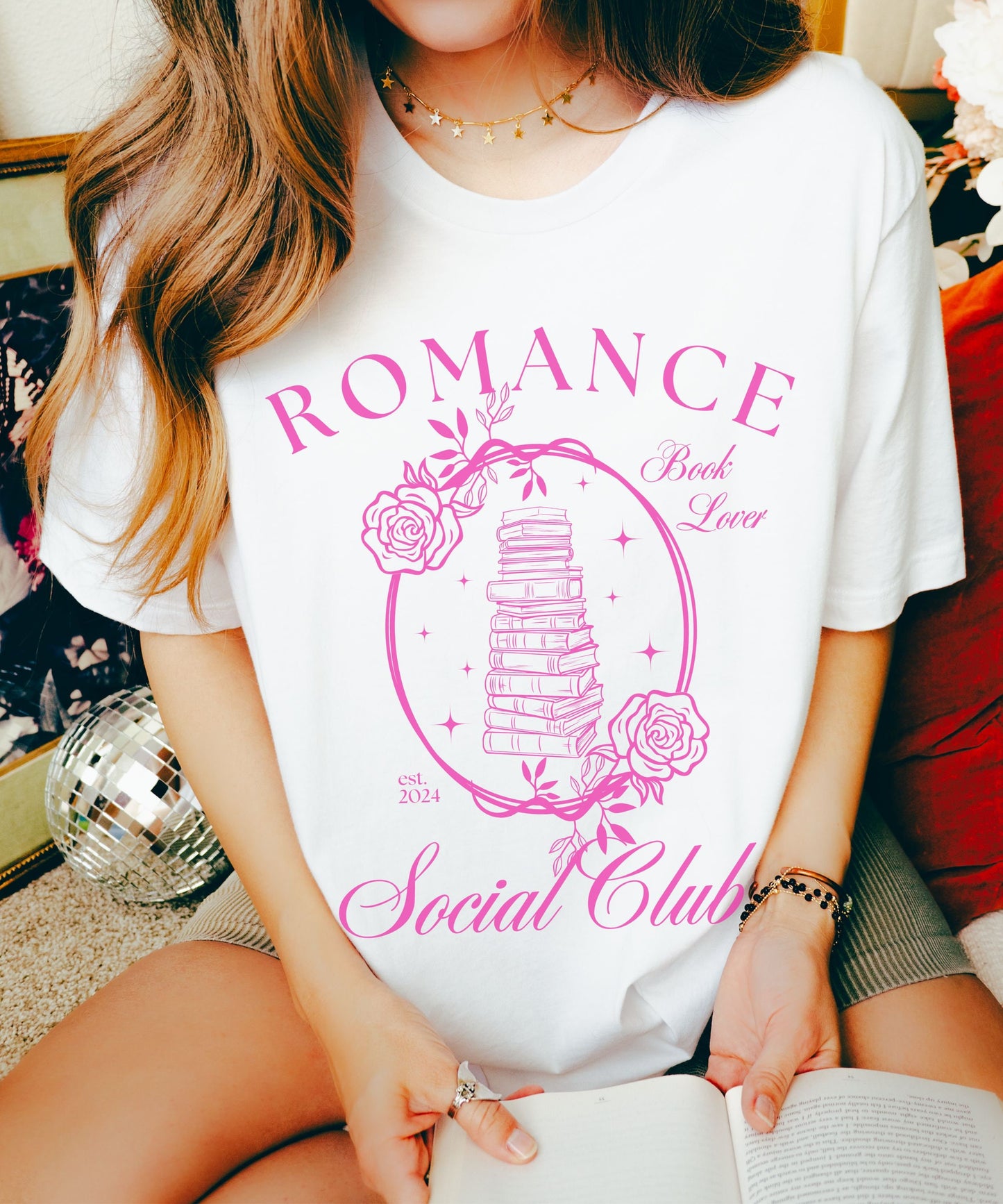 Romance Book Lover Social Club Shirt , Romantasy Shirt Romance Smut Shirt Fantasy Romance Spicy Shirt Romance Book Merch Bookish Gifts