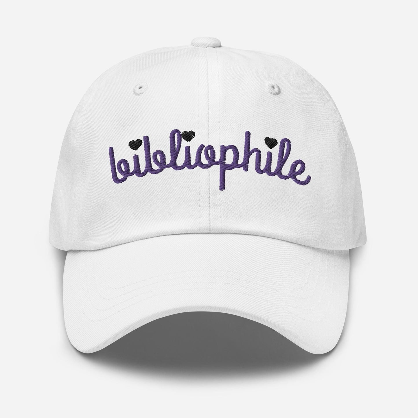 Bibliophile Embroidered Hat