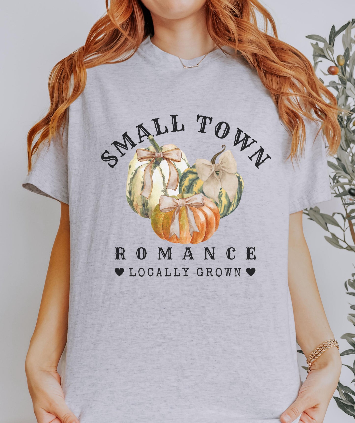 Small Town Romance Pumpkin Patch Shirt, Fall Coquette Bow Pumpkin Shirt, Cowboy Romance Book Merch, Coquette Cowgirl Shirt, Fall Romance Tee