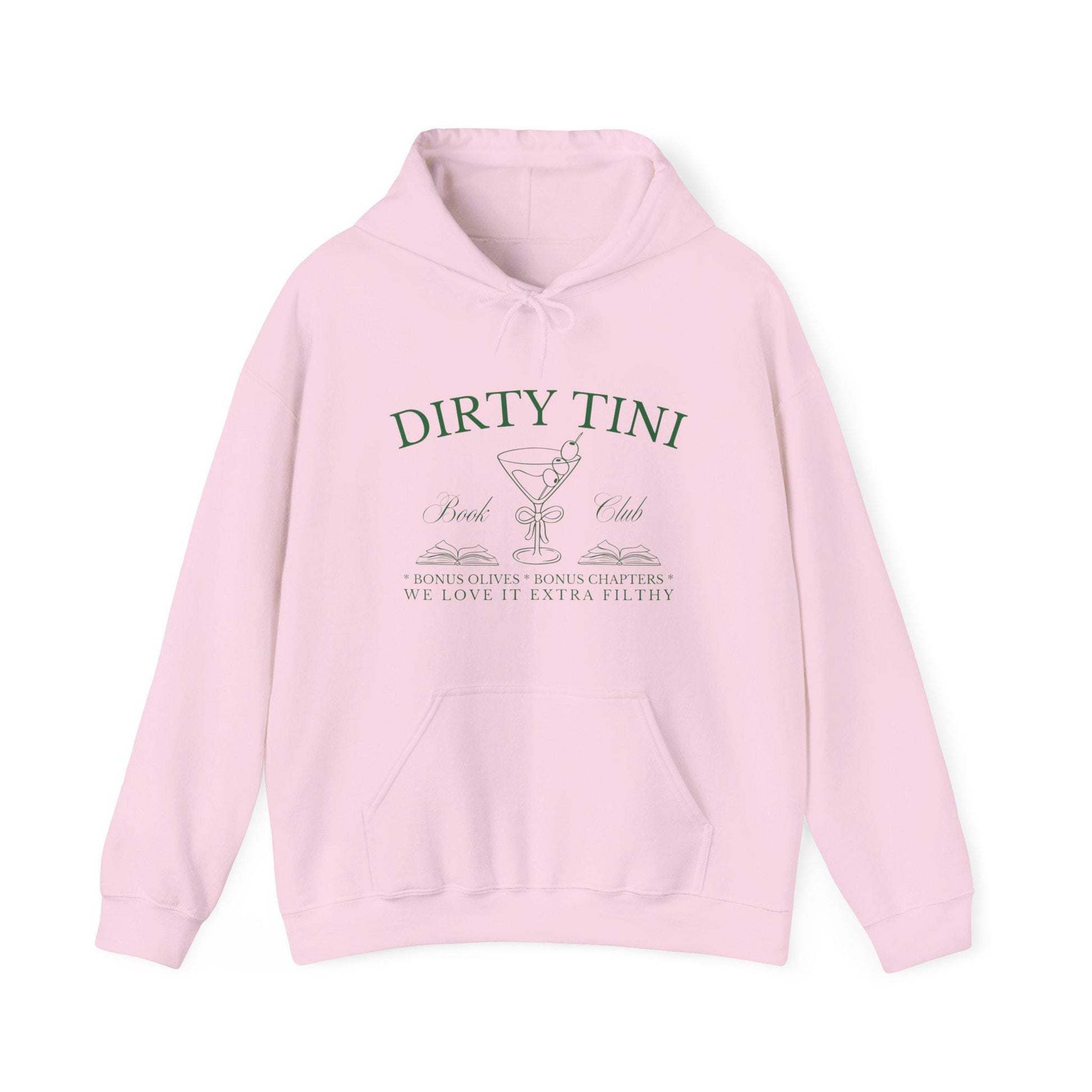 Dirty Martini Book Club Hoodie, Smut Sweatshirt Spicy Books Reader Olive Brine Dark Romance Reader Gift Romantasy Old Money Book Merch