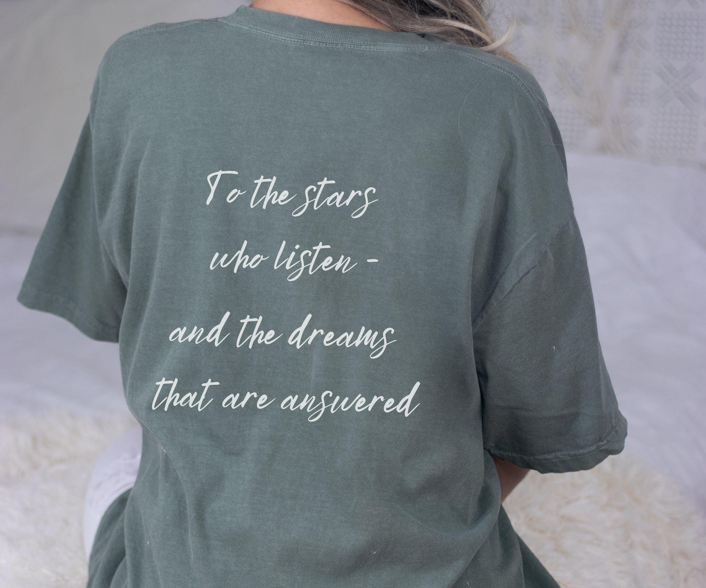 Velaris Shirt, Licensed SJM Sarah J Maas Merch, City of Starlight ACOMAF ACOTAR Shirt, Rhysand Quote To The Stars Who Listen Tshirt