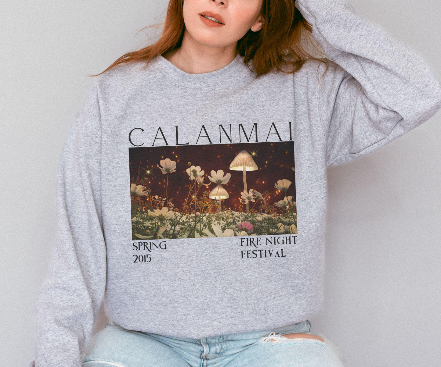 Calanmai Fire Night Festival Sweatshirt, Licensed SJM ACOTAR Merch, Rhysand There You Are Shirt A Court of Thorns and Roses Sarah J Maas