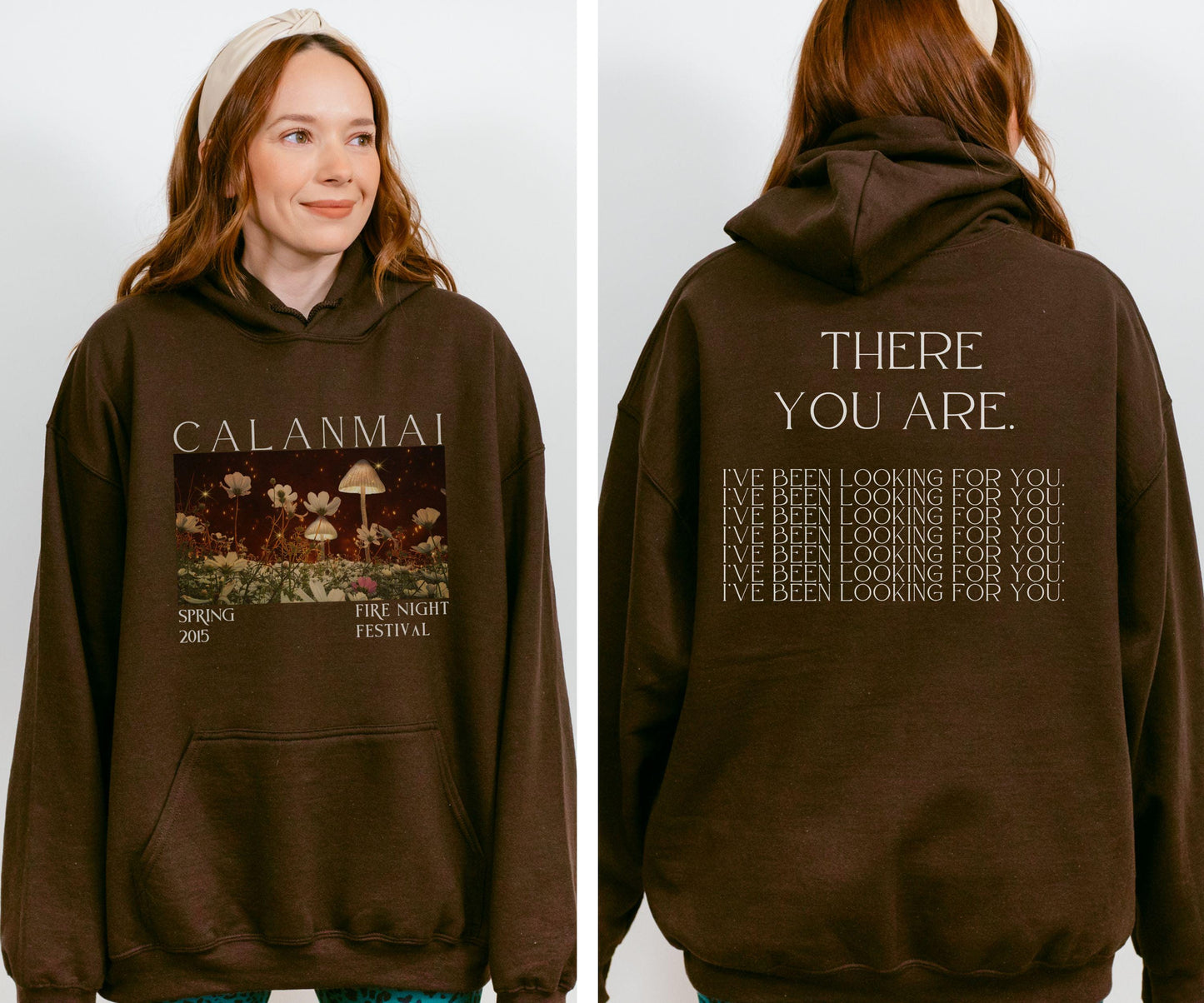 Calanmai Fire Night Festival Hoodie, Officially Licensed SJM Merch, ACOTAR Sweatshirt Rhysand There You Are, Sarah J Maas ACOTAR Merch