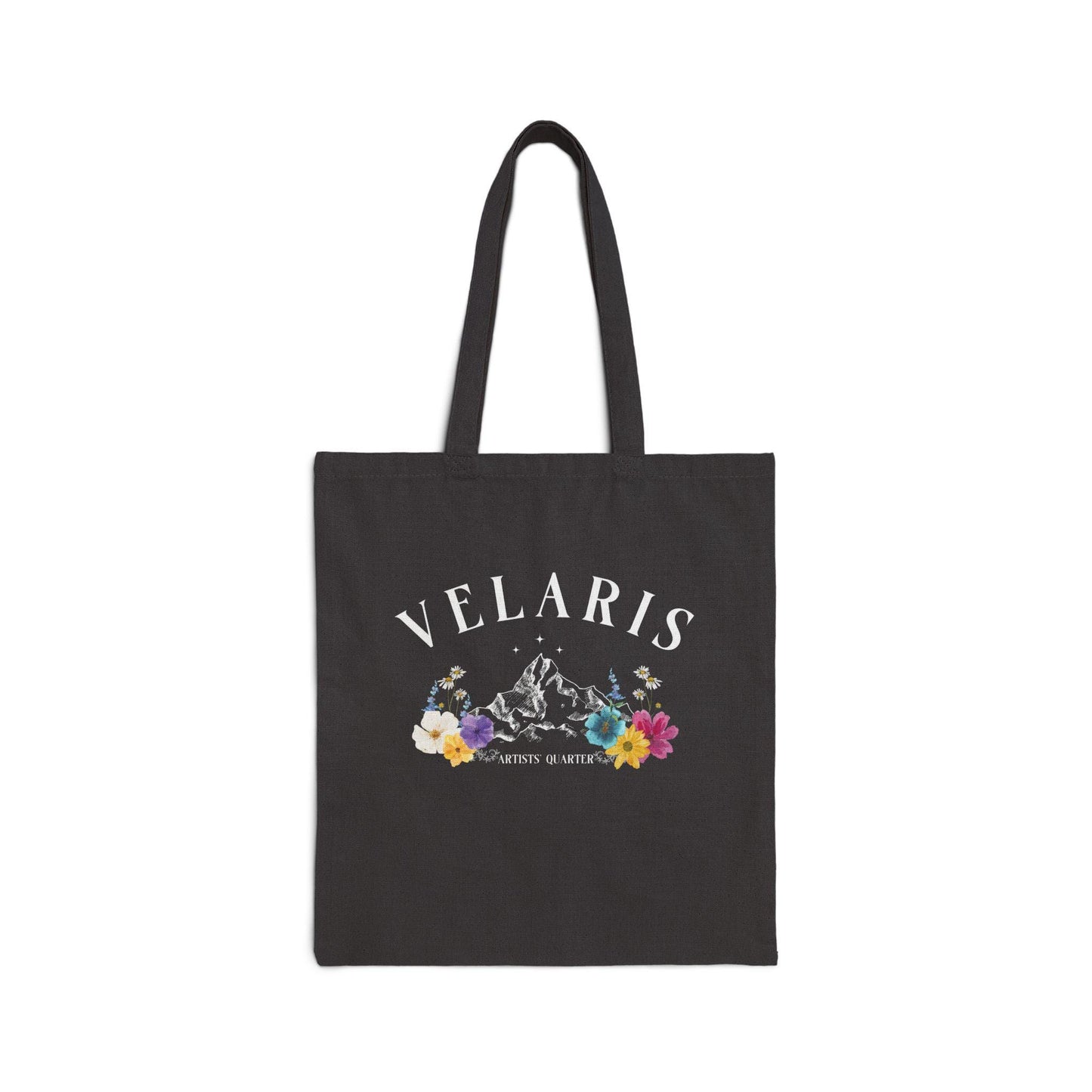 Velaris Tote Bag Artists' Quarter, Officially Licensed SJM Merch, ACOMAF Merch, Feyre and Rhysand, Bookish Reader Tote Bag ACOTAR Gifts