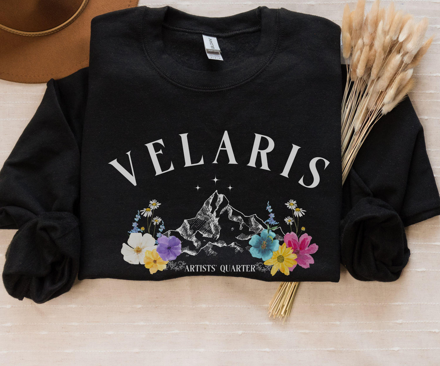 Velaris Sweatshirt Artists' Quarter, Licensed SJM Merch Sarah J Maas City of Starlight ACOMAF ACOTAR Sweatshirt Rhysand Feyre Bookish Shirt