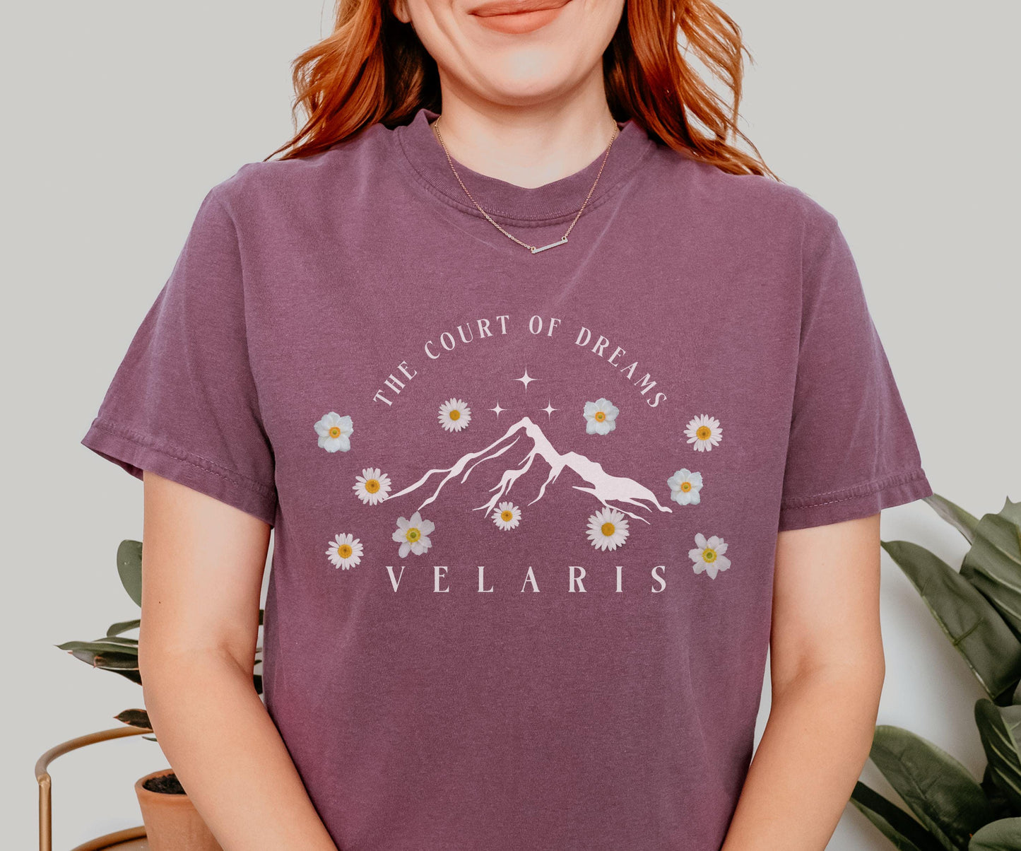 Velaris Shirt Court of Dreams, Licensed Sarah J Maas Shirt, SJM Merch, ACOMAF Tshirt, City of Starlight Floral ACOTAR Shirt Rhysand Feyre