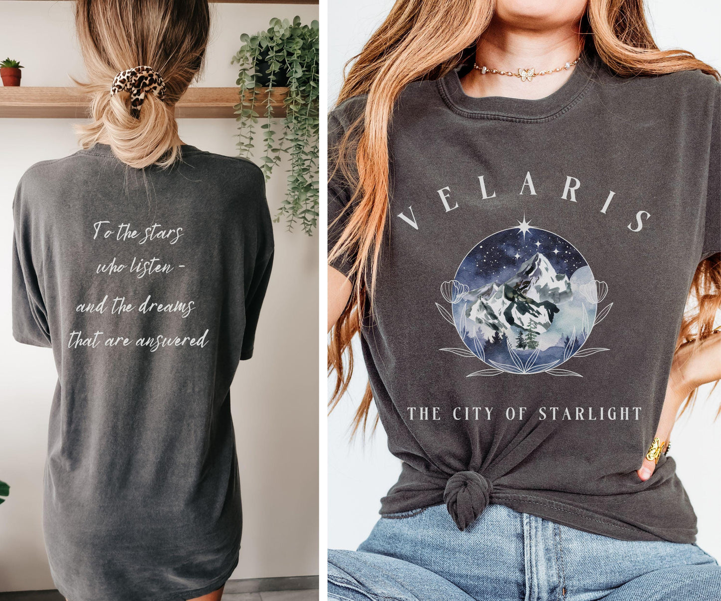 Velaris Shirt, Licensed SJM Sarah J Maas Merch, City of Starlight ACOMAF ACOTAR Shirt, Rhysand Quote To The Stars Who Listen Tshirt