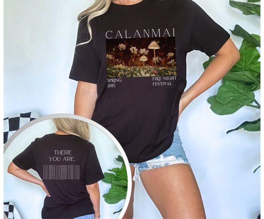 Calanmai Fire Night Festival Shirt, Licensed SJM ACOTAR Merch Rhysand There You Are Quote Shirt A Court of Thorns and Roses Sarah J Maas Tee