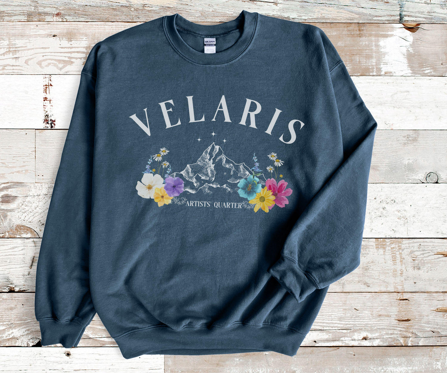 Velaris Sweatshirt Artists' Quarter, Licensed SJM Merch Sarah J Maas City of Starlight ACOMAF ACOTAR Sweatshirt Rhysand Feyre Bookish Shirt