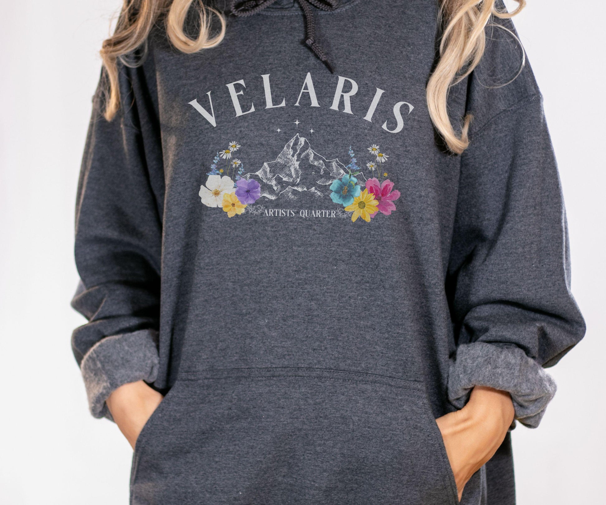 Velaris Hoodie, Artists' Quarter Licensed SJM Merch, ACOMAF Hoodie, Velaris Sweatshirt City of Starlight ACOTAR Shirt Rhysand Feyre Hoodie